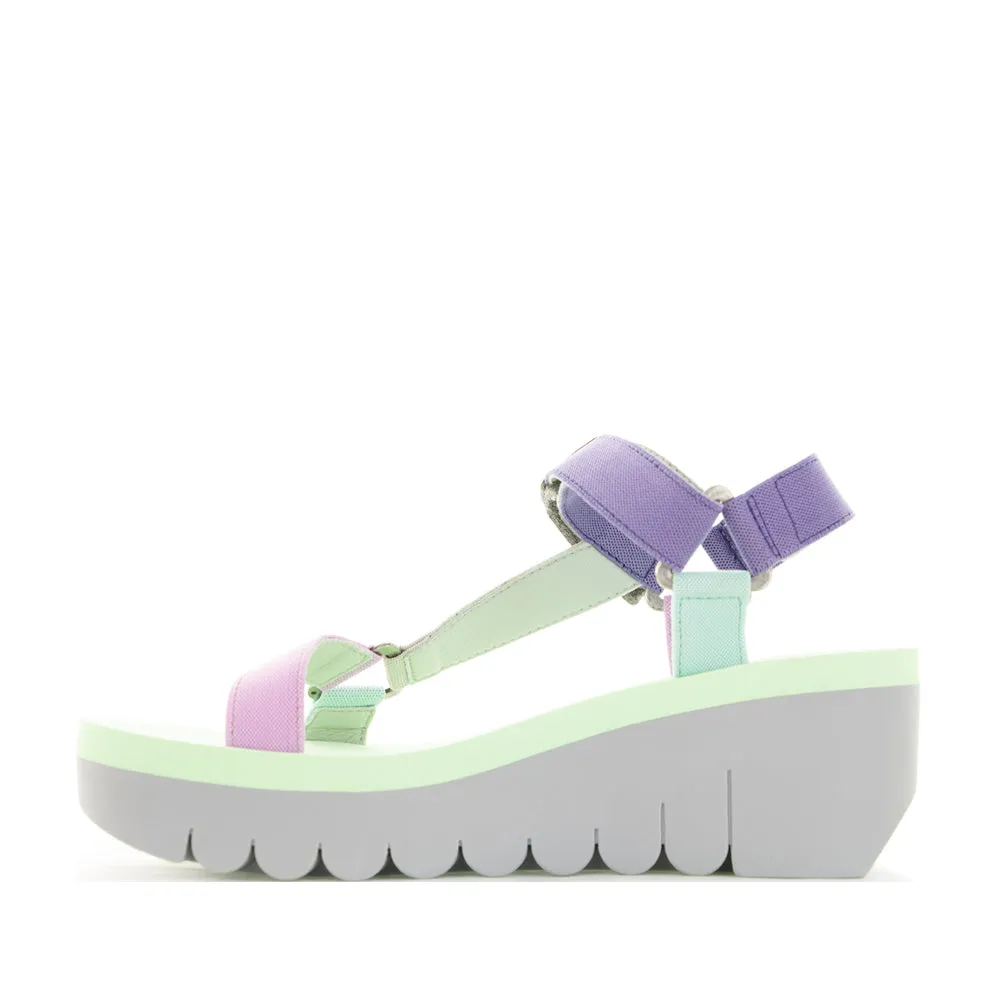 FLY LONDON YEFA GREY MULTI Flex Motion Light Utility