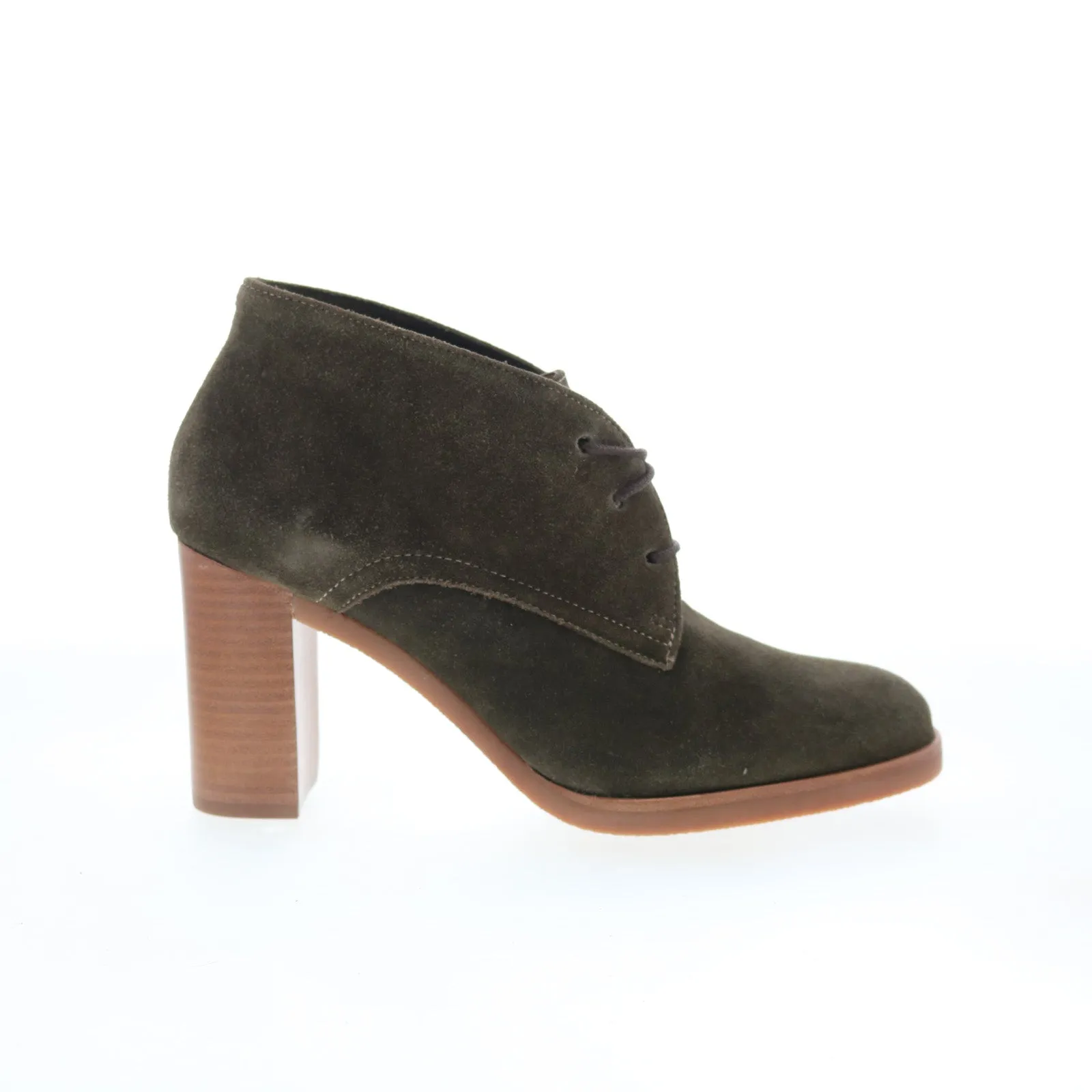 Johnston & Murphy Alayna Bootie 78-51755 Womens Green Ankle & Booties Boots Soft Sole