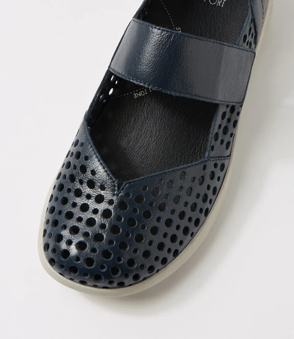 Move Bold Cushioned Footbed ZIERA SINDIS NAVY