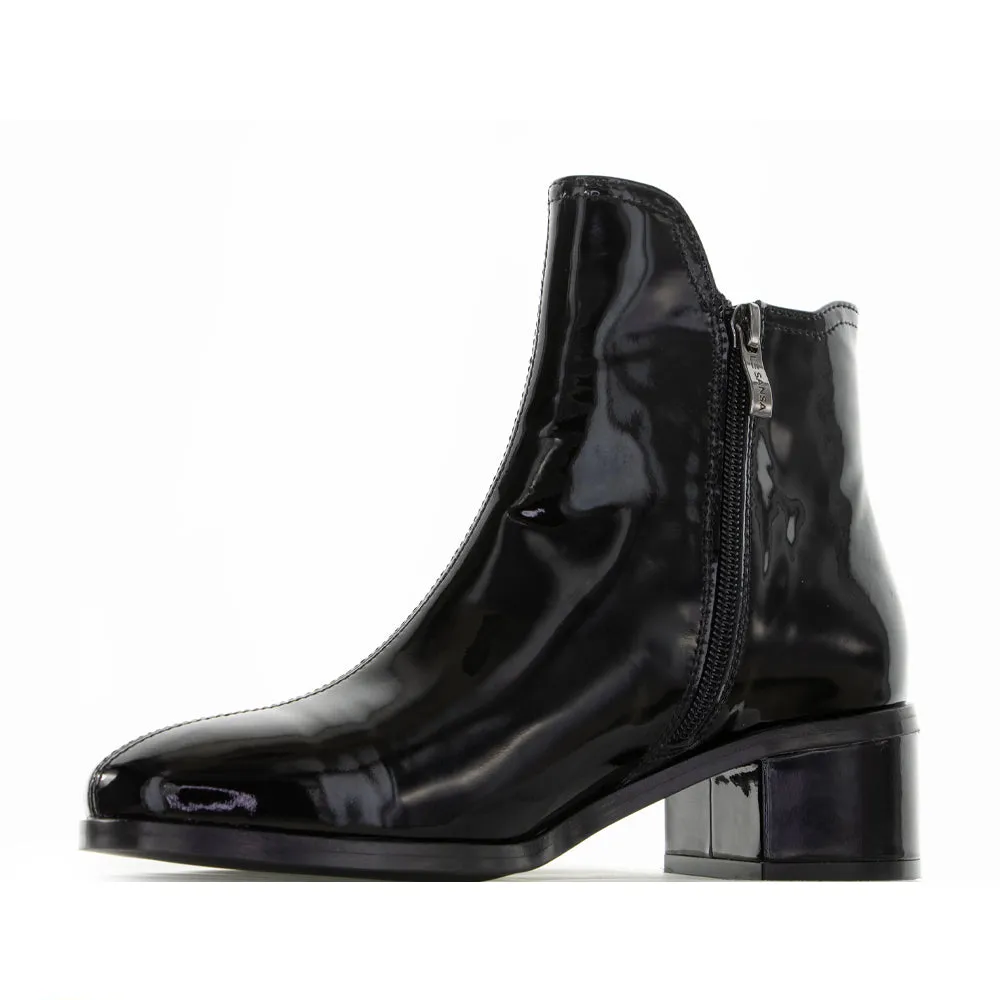LE SANSA ROMY BLACK PATENT Relaxed Vibe