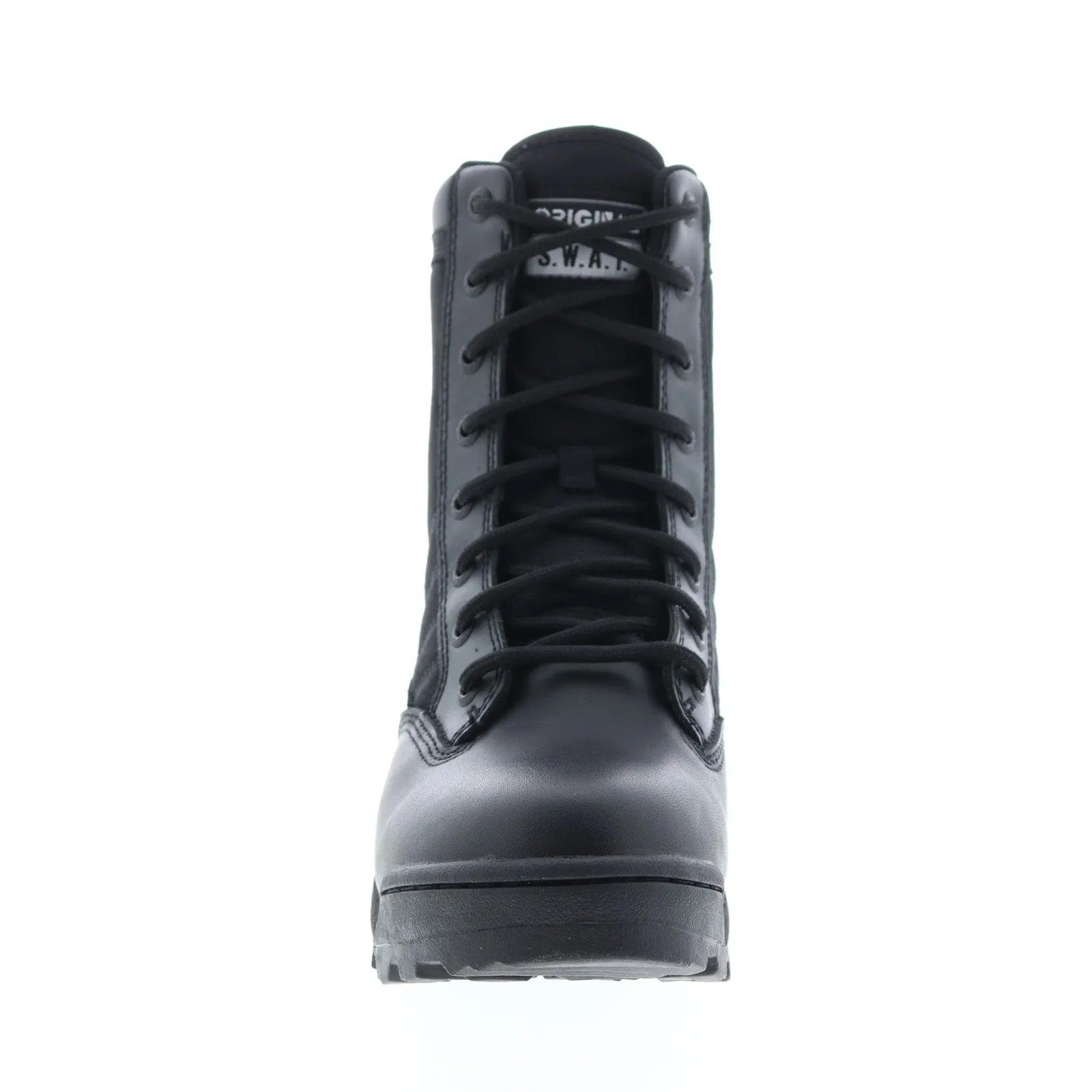 Original Swat Classic 9?? 115011 Womens Black Leather Tactical Boots non-slip