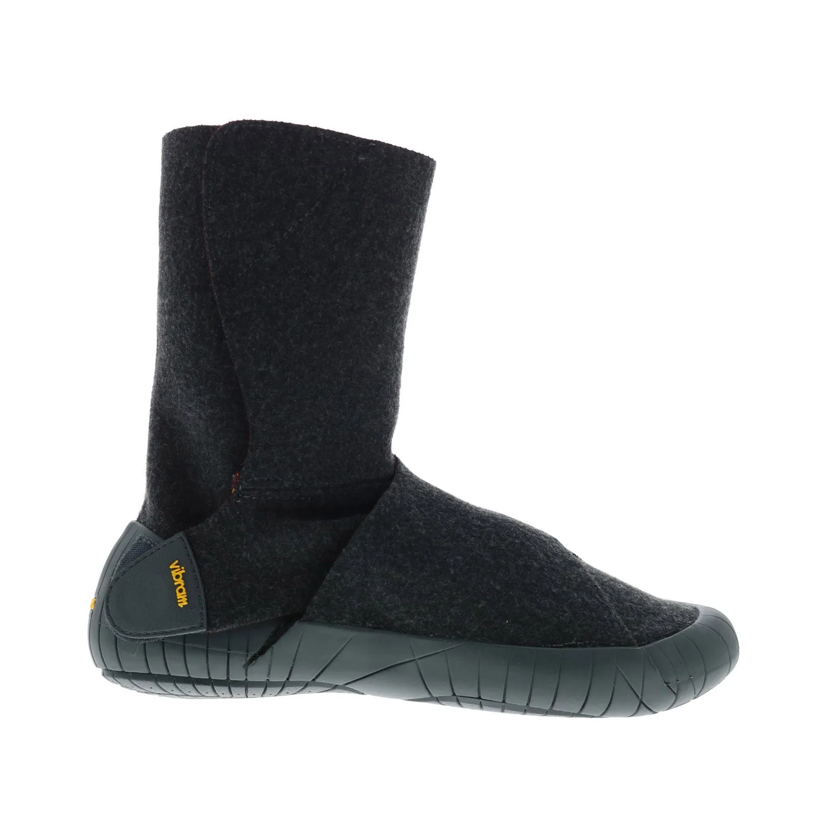 Vibram Furoshiki Mid Boot 17UCH05 Mens Gray Canvas Strap Casual Dress Boots Biking Trip