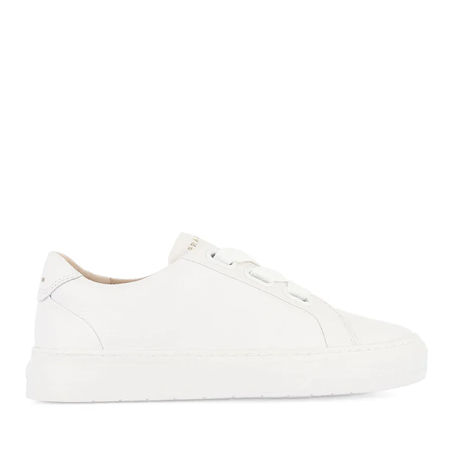 Impact-absorbing design MYA - WHITE TUMBLED LEATHER