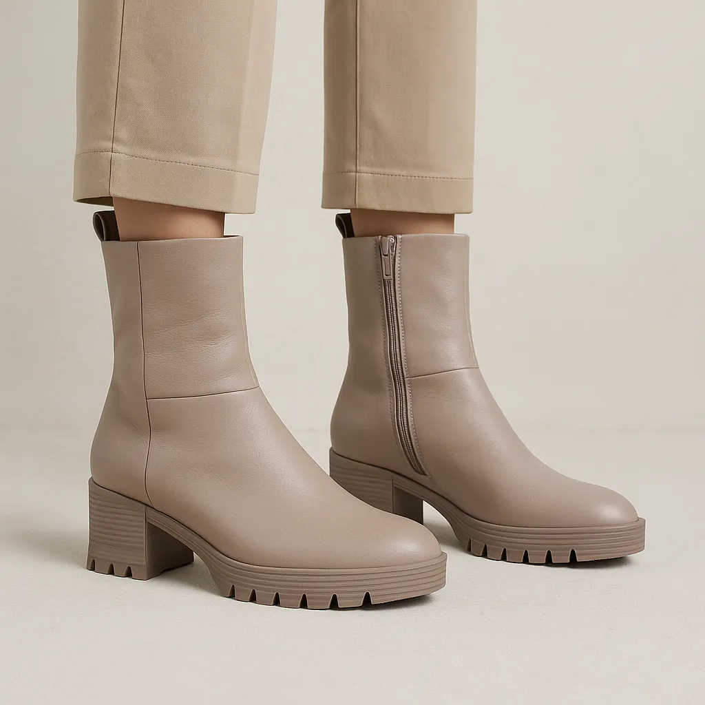 Cushioned Fit DJANGO & JULIETTE DIPPY ASH LEATHER