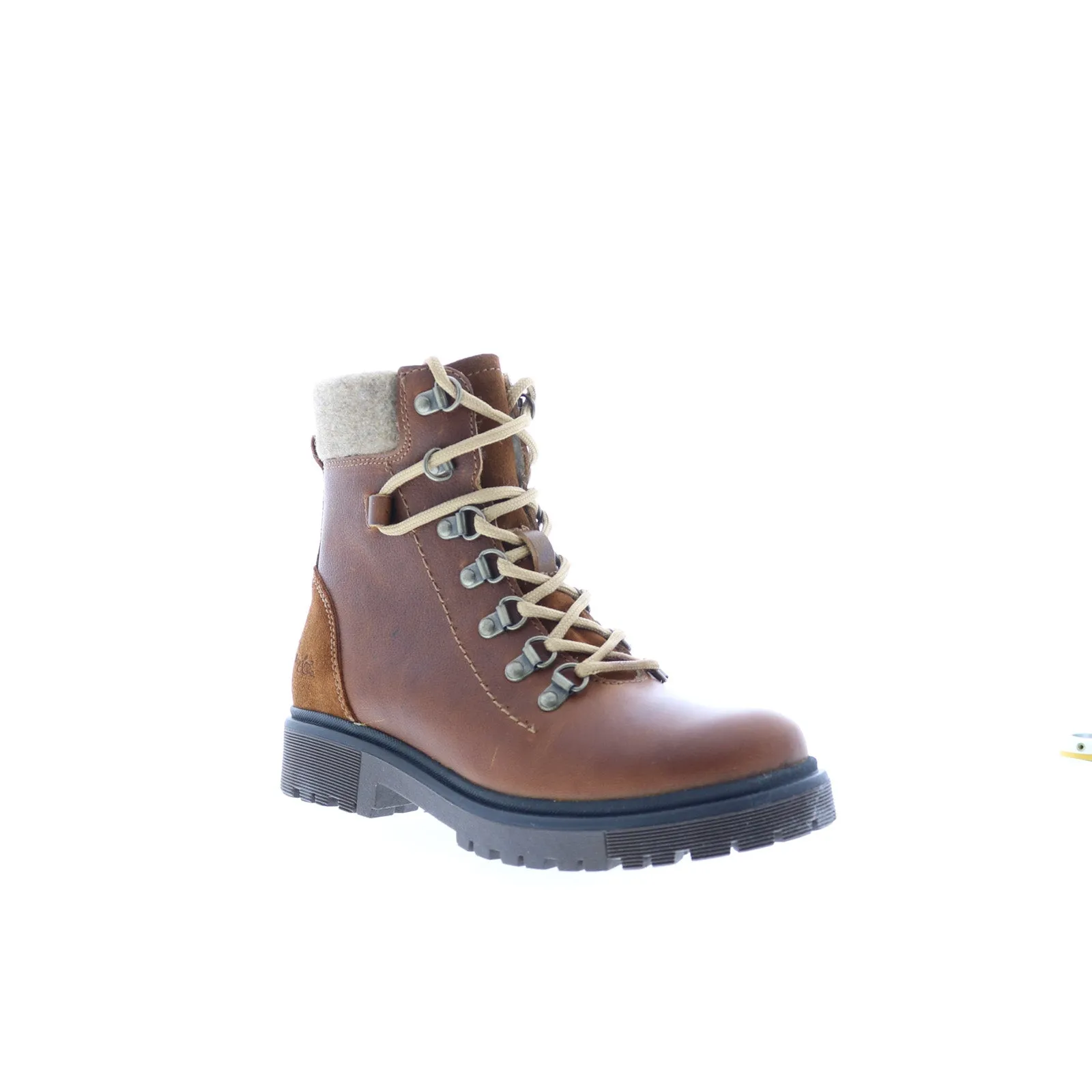 Bos. & Co. Axel Womens Brown Leather Lace Up Casual Dress Boots Outdoor Chore Outdoor Ready