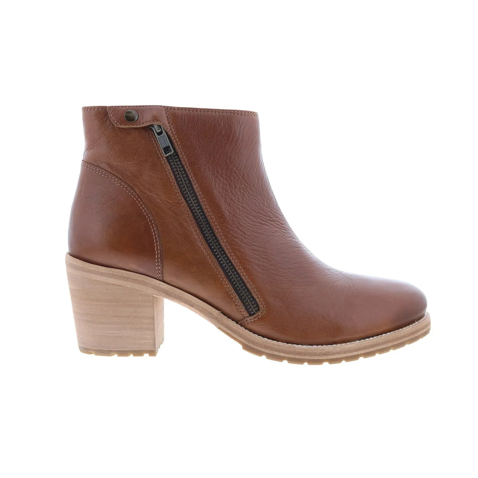 Johnston & Murphy Nadia Zip Boot 78-51513 Womens Brown Casual Dress Boots All Activity Comfy Cushion