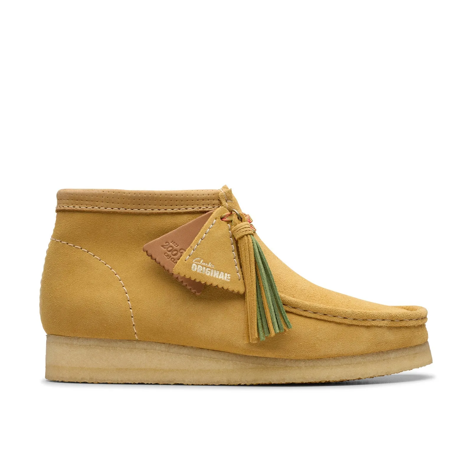 Clarks Wallabee Boot 26181131 Mens Brown Suede Lace Up Chukkas Boots Work Utility