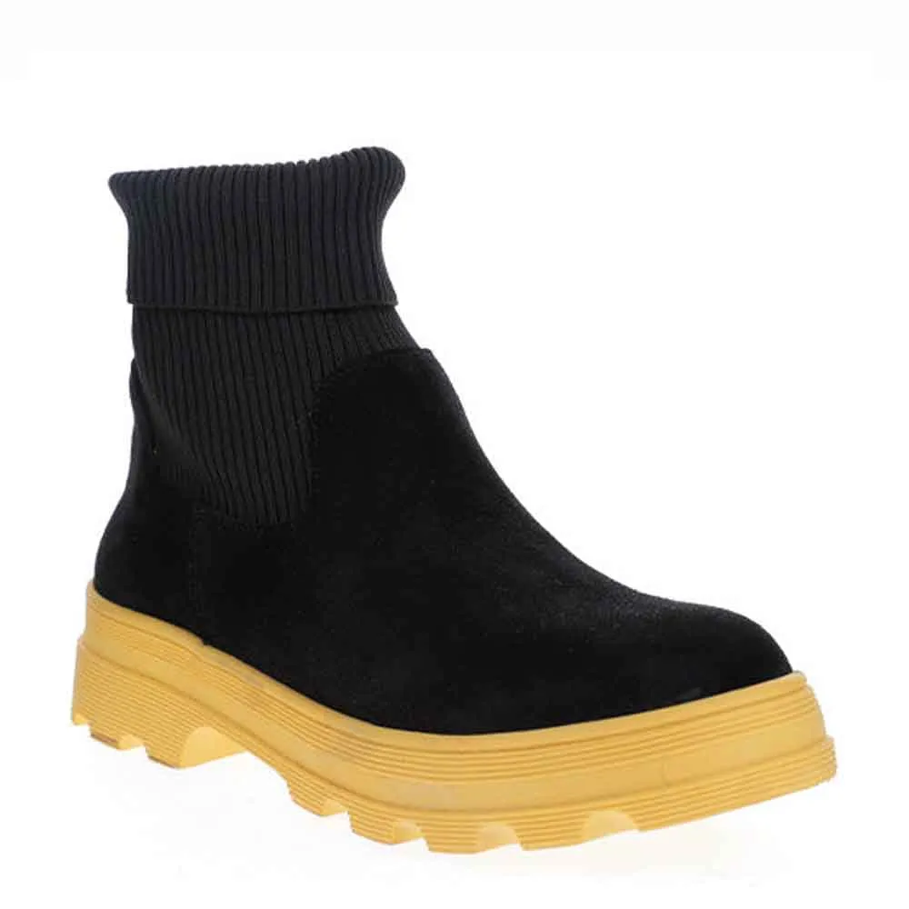 Mid Length Rugged Design LE SANSA RIDGE BLACK/MUSTARD