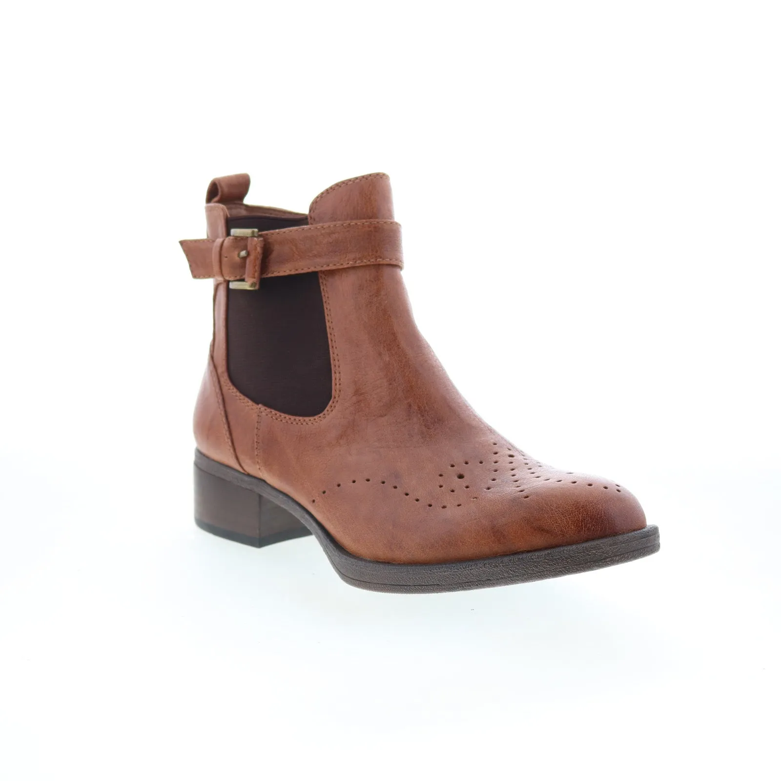 Outdoor Look Johnston & Murphy Jeanette 78-51924 Womens Brown Leather Casual Dress Boots