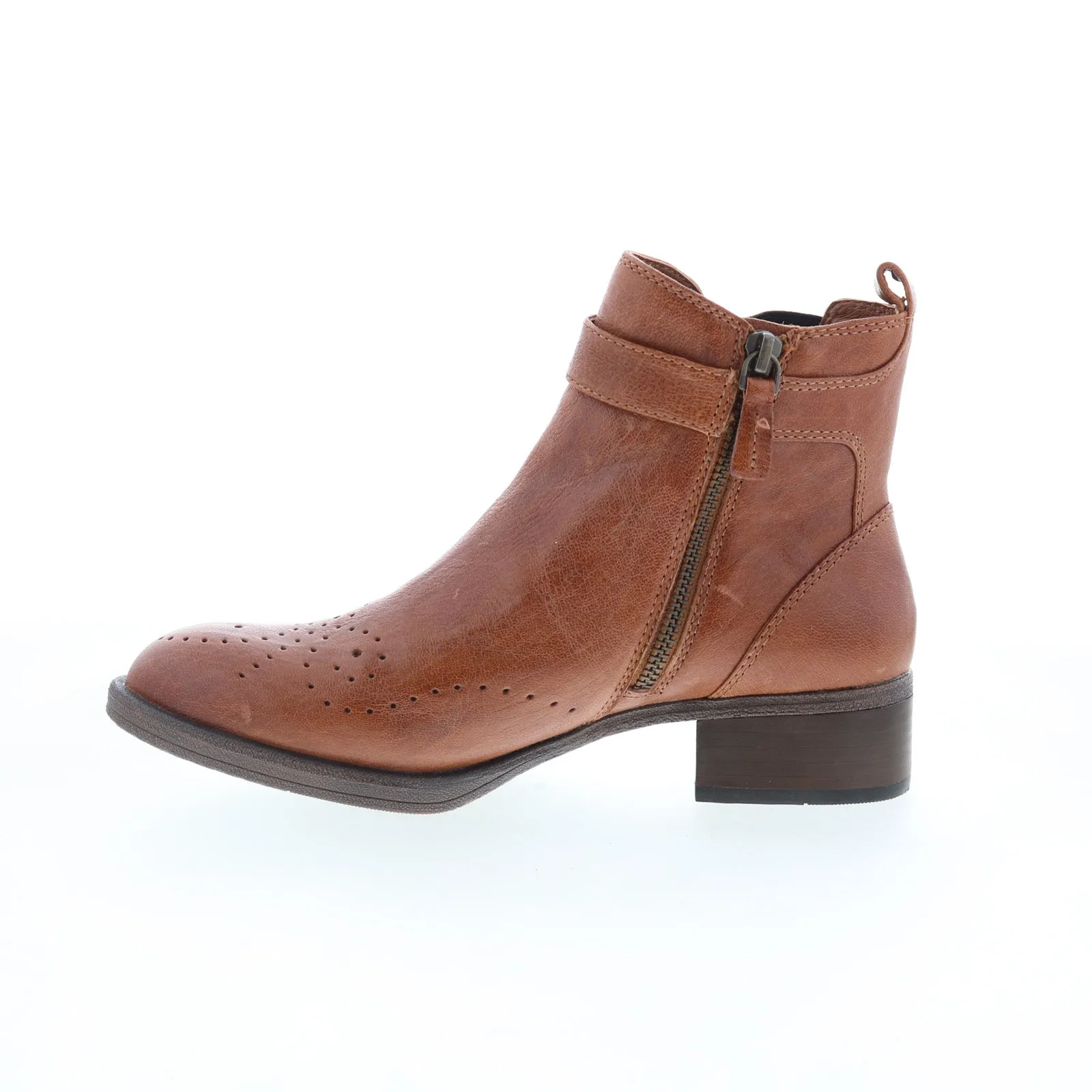 Johnston & Murphy Jeanette 78-51924 Womens Brown Leather Casual Dress Boots Ready For Adventure