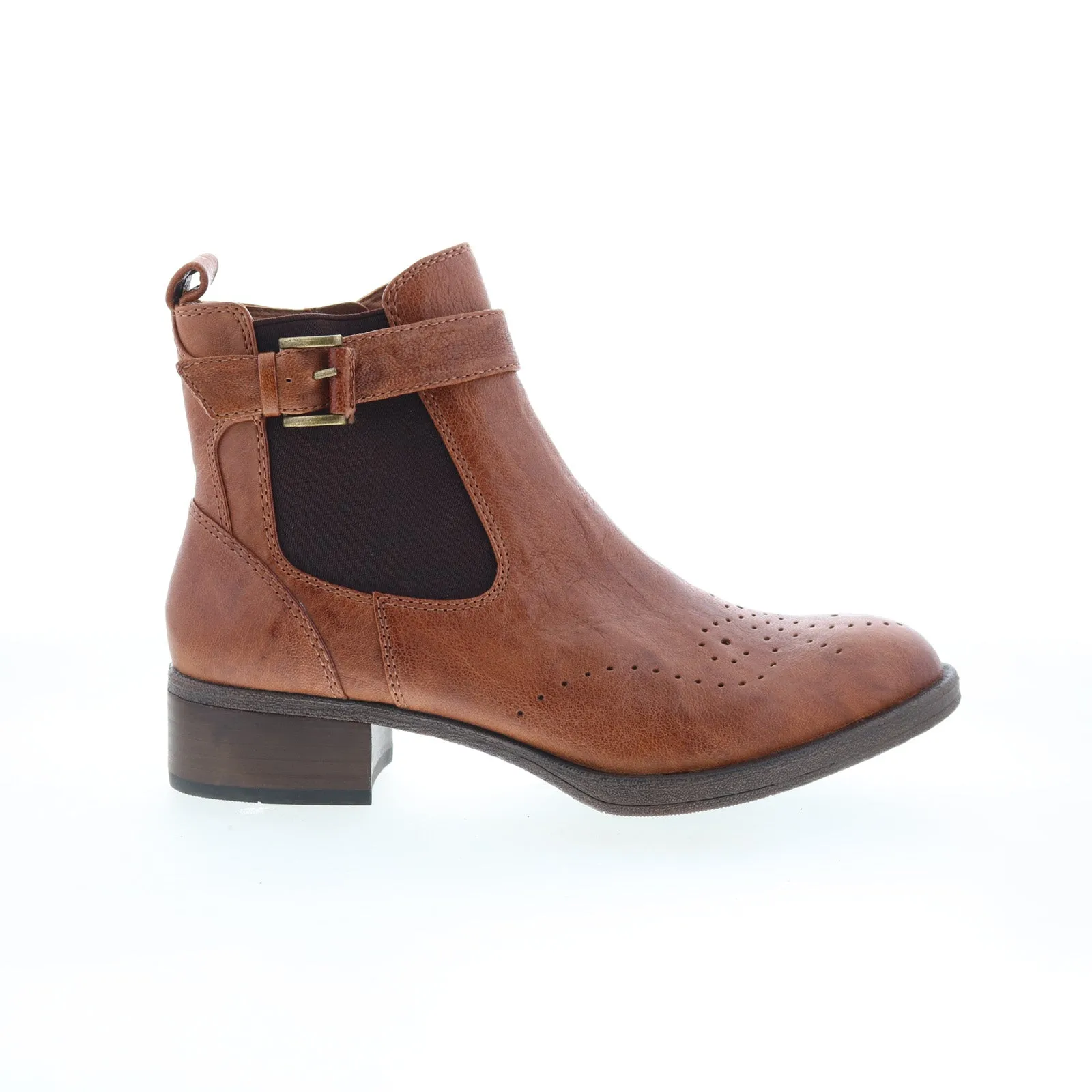 Johnston & Murphy Jeanette 78-51924 Womens Brown Leather Casual Dress Boots Casual Wear Trendy Design