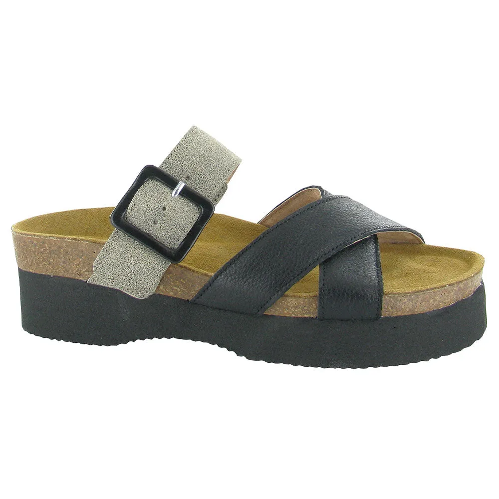 Arch Care Slip On Style Juliette Wedge Sandal (8801)
