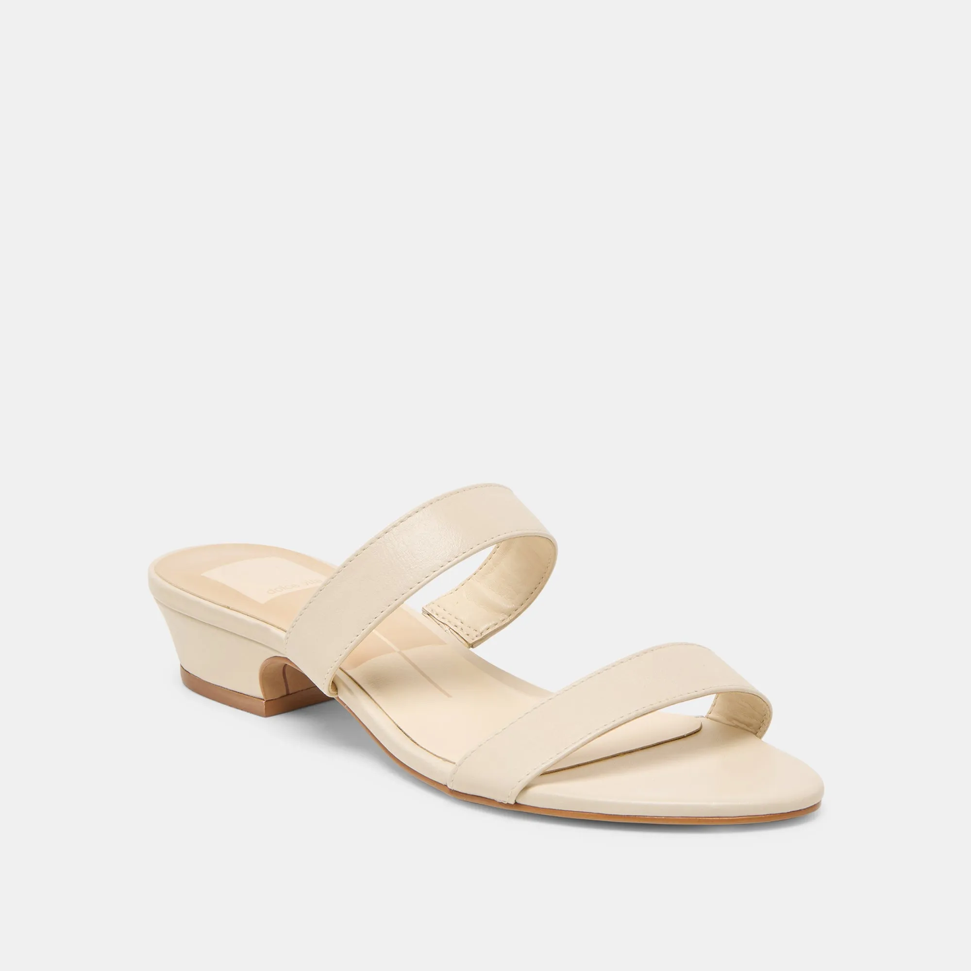 Designer Wedding Shoes KAMILE SANDALS BONE LEATHER