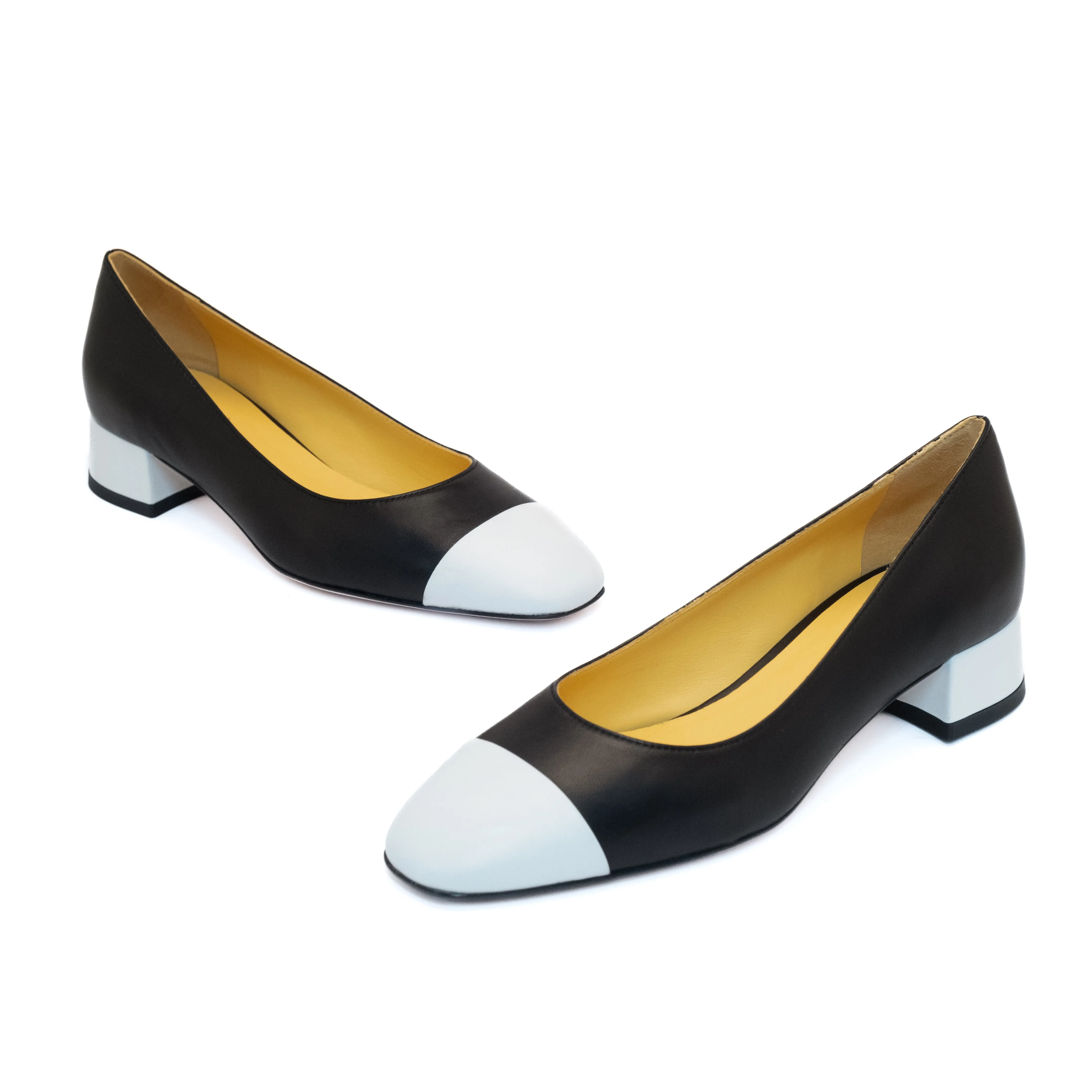Padded Tongue INDIA LOW HEEL PUMP