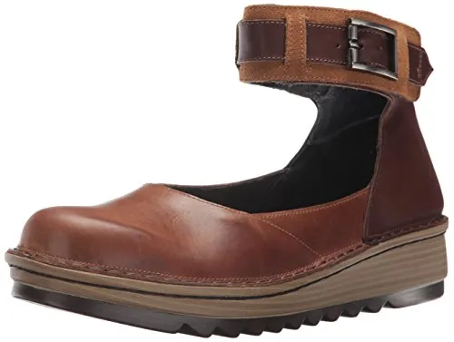 night walk Chic Cool Sycamore Ankle Strap Flat