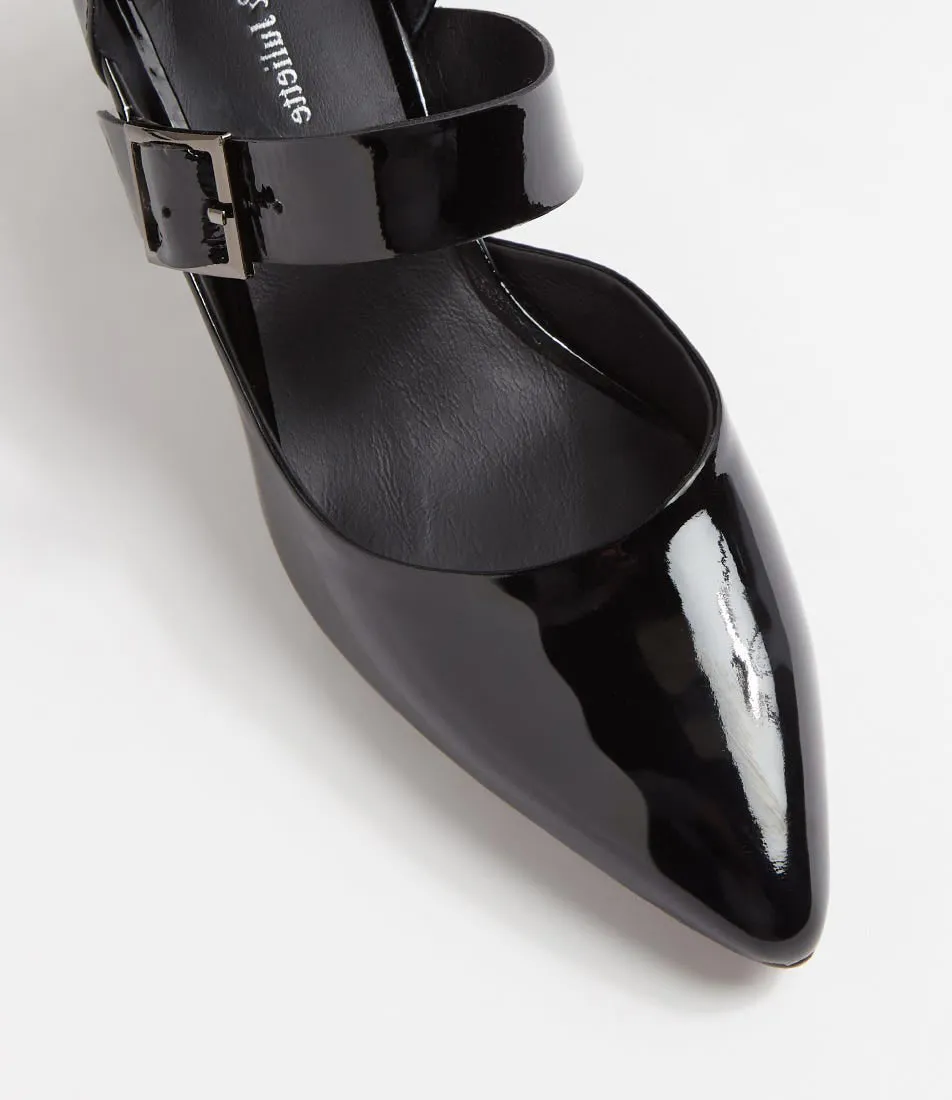 DJANGO & JULIETTE MILLING BLACK PATENT Quick Rest