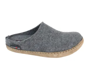 Wet Land Haflinger Felt Slippers Emil Anthracite