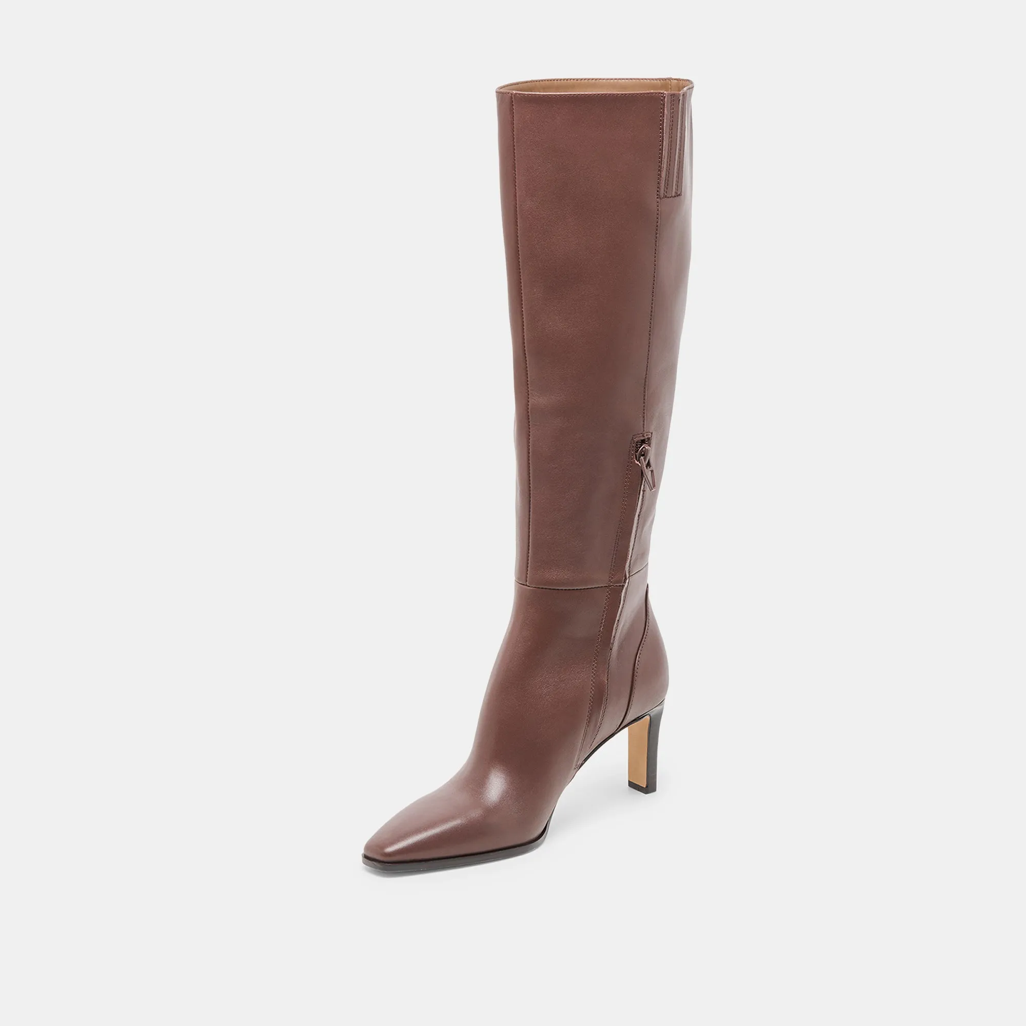 Comfortable Grip Comfort Fit EMMI BOOTS CHOCOLATE LEATHER