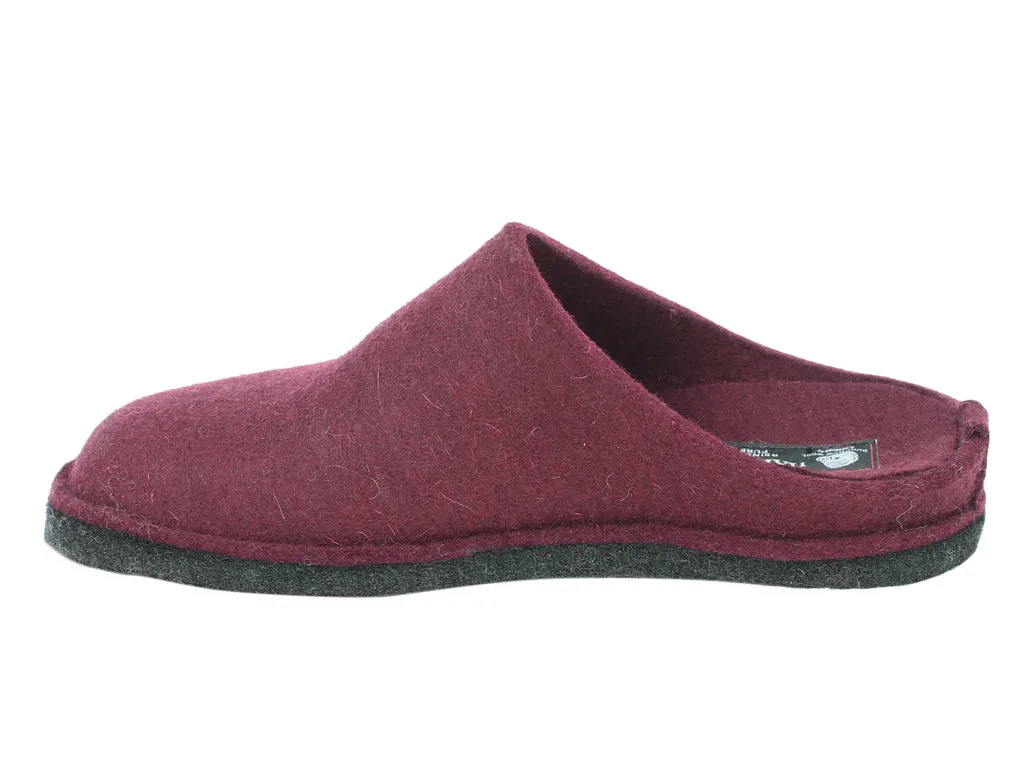 Haflinger Slippers Flair Soft Bordeaux Comfortable Stability
