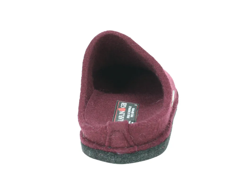 Beach Ready Slip Chill Walk Haflinger Slippers Flair Soft Bordeaux
