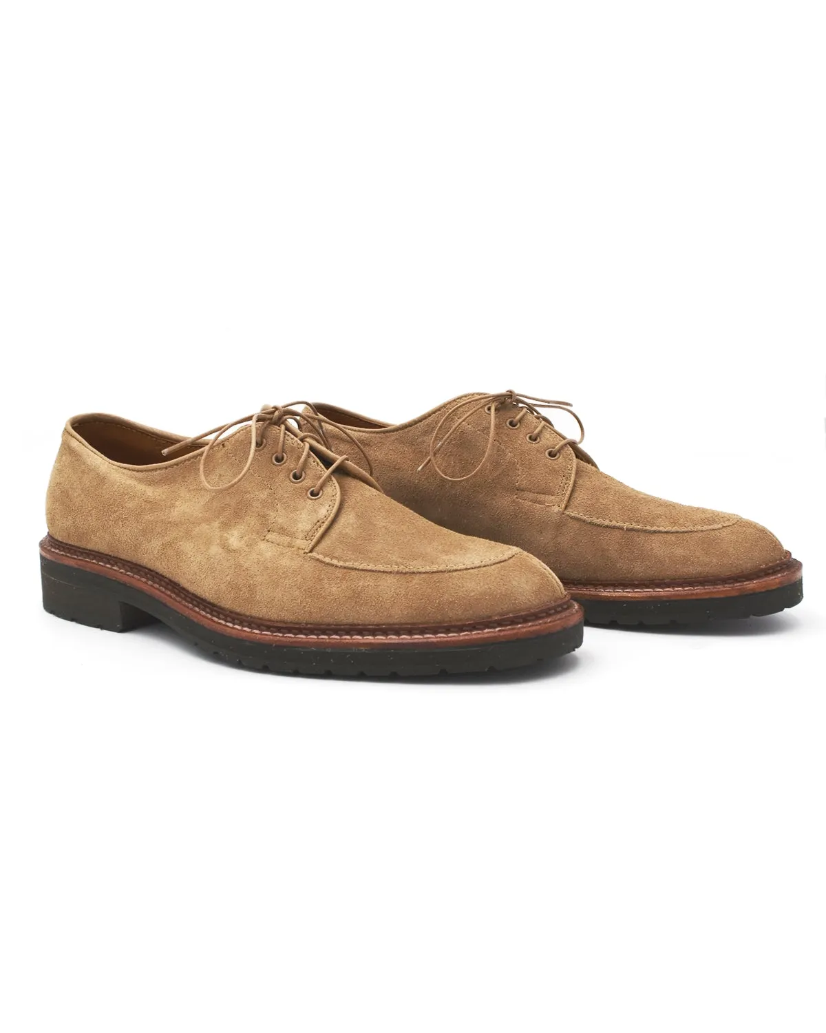 Virtual Step Alden Tan Suede Mocc Toe Blucher