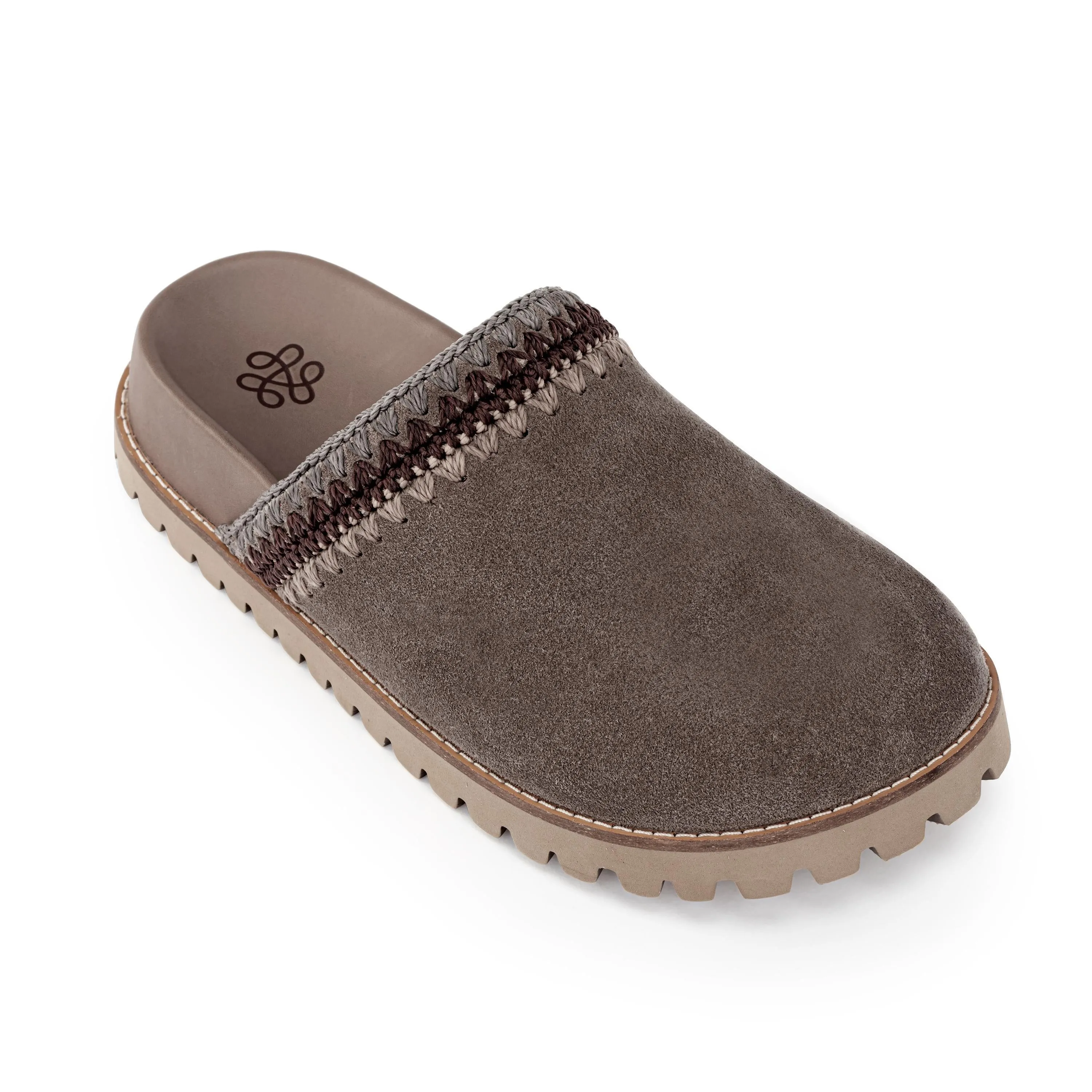 Training Mode Bolinas Lug Sole Clog - Leather - Mushroom Seminyak