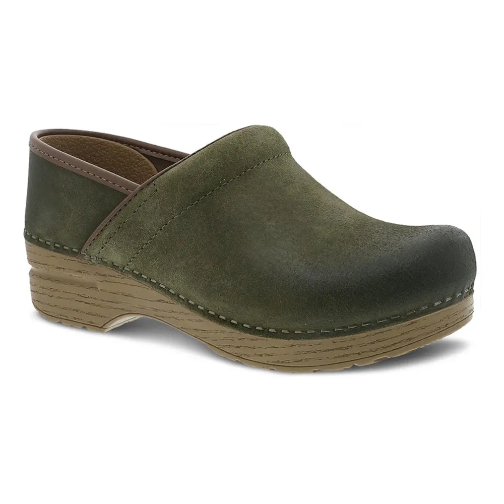 Boho Free Adjustable Professional Green Burnished Nubuck