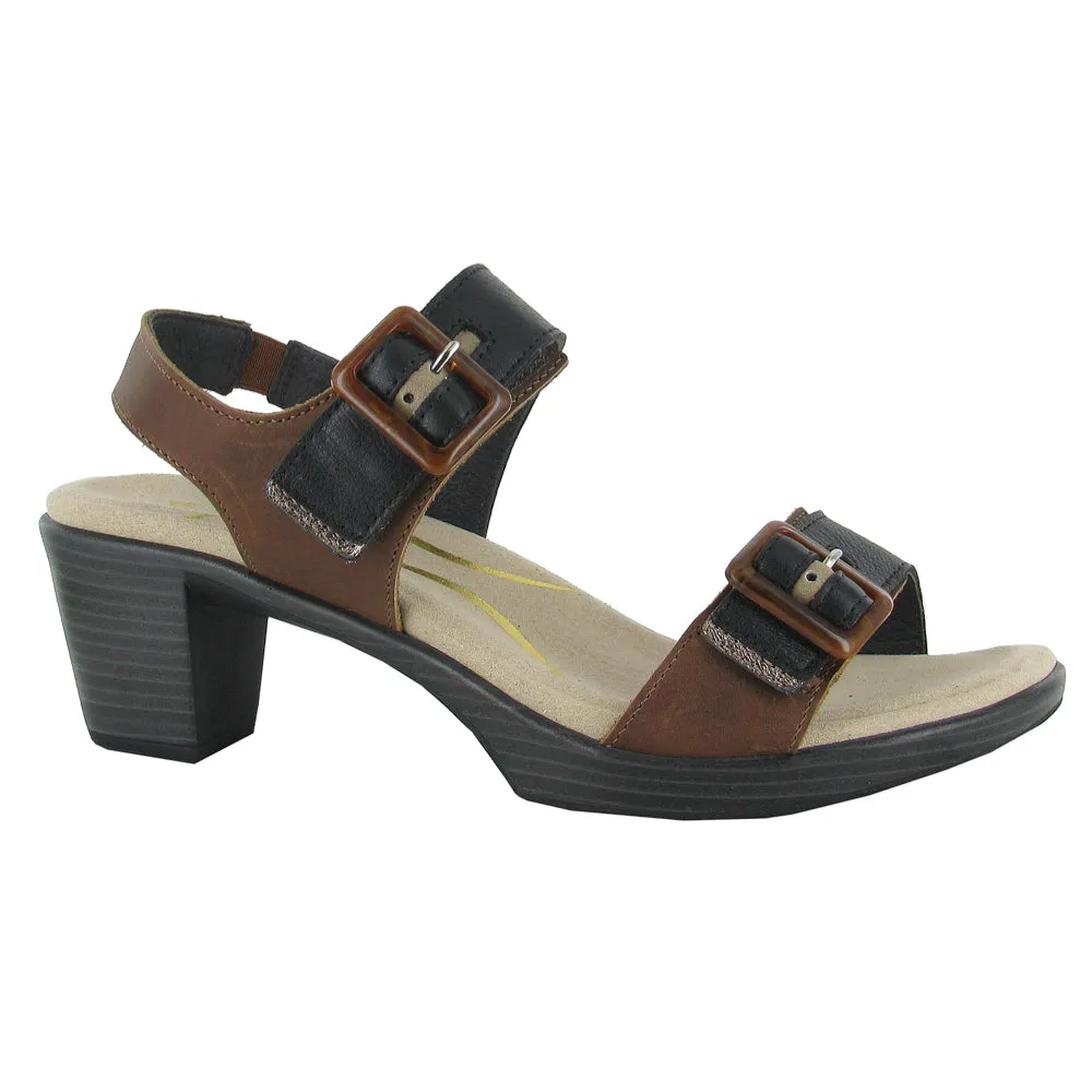 Mode Heel Sandal (40042) Stretchable White Clean