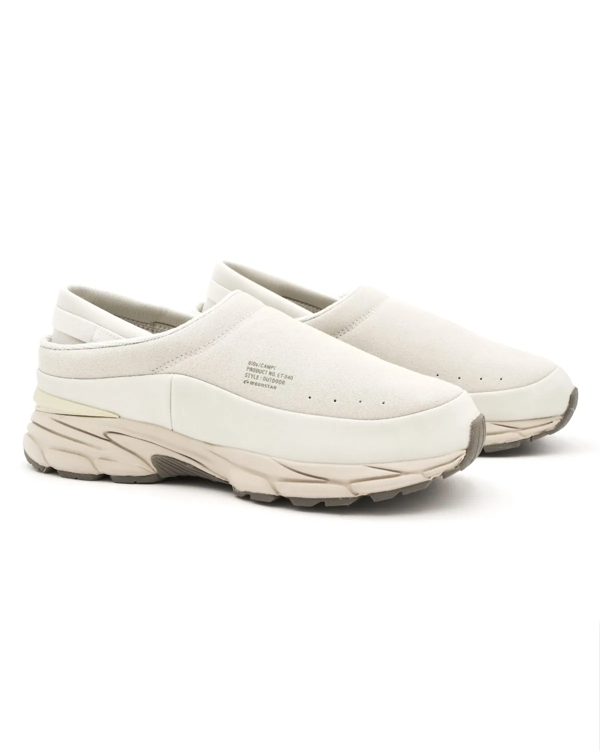 Buckle Fit Comfort collar Moonstar 810s Campi Clog Sneaker in Ice Gray (Men's)