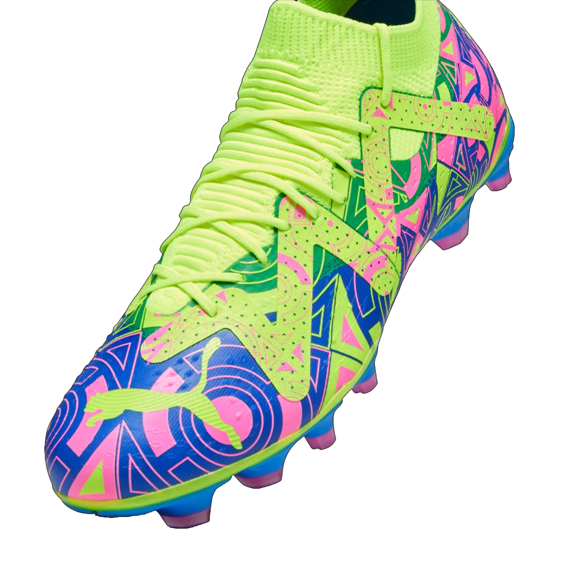 fair play Puma Future Match Energy FG/AG Soccer Cleats (Ultra Blue/Yellow Alert)