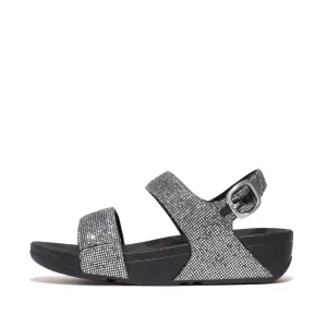 FitFlop Lulu Glitterball Back-Strap water proof Black Edge