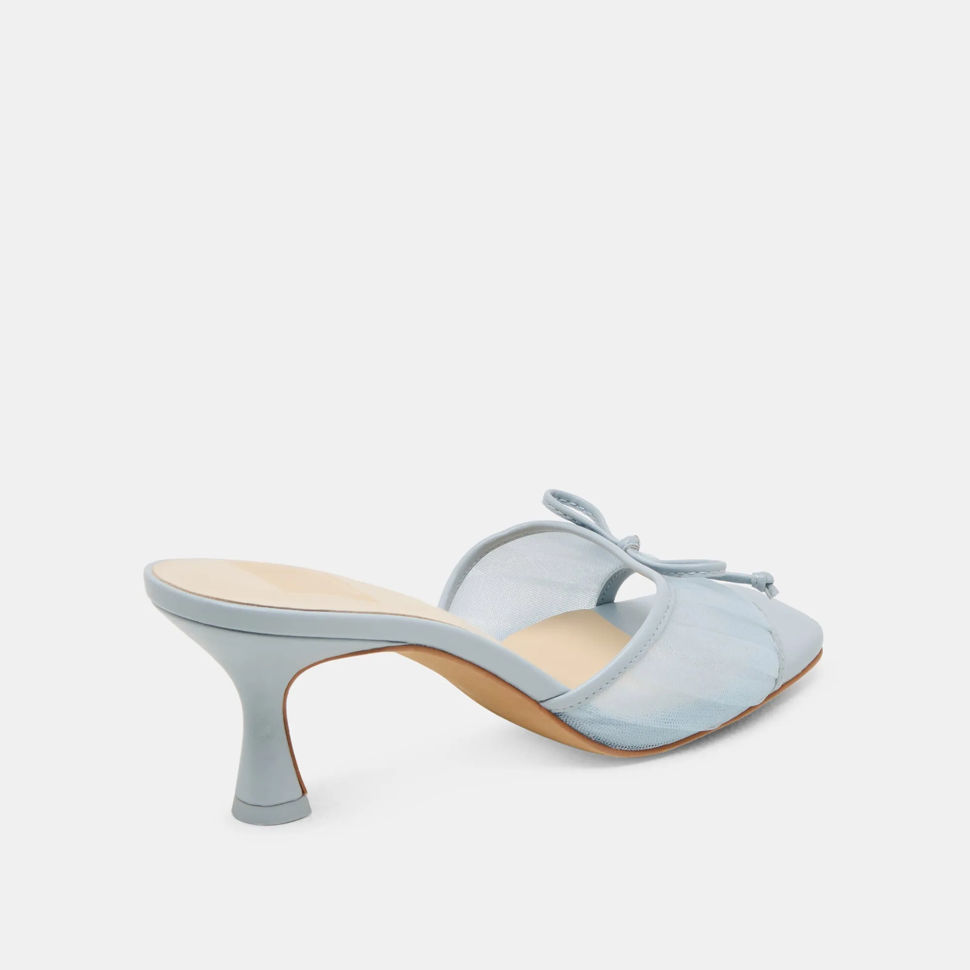 GALEN HEELS LIGHT BLUE TULLE Minimal Bulk