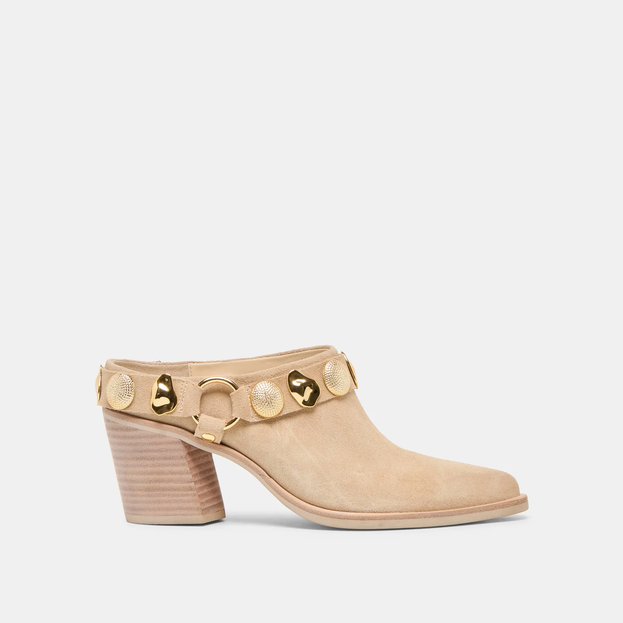 Comfortable to wear Bejeweled Heels KANYON HEELS DUNE SUEDE