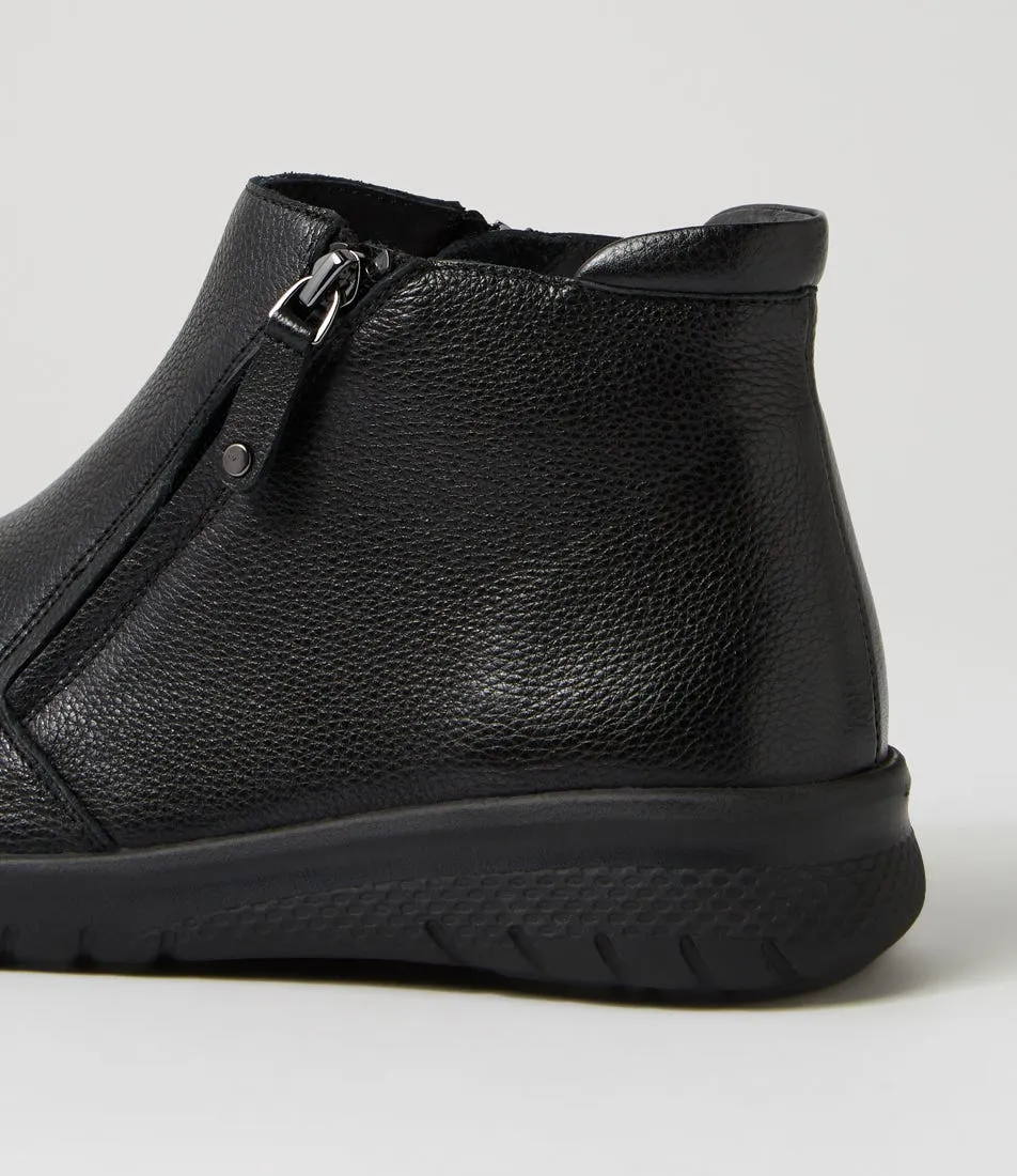 ZIERA SOLANGE BLACK Sport Life Comfort Heel