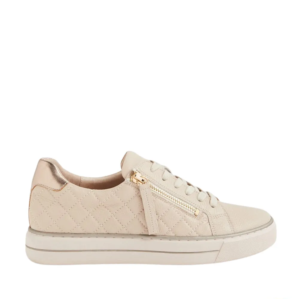 ZIERA KOZIE NOUGAT CHAMPAGNE Cushioned Insole construction