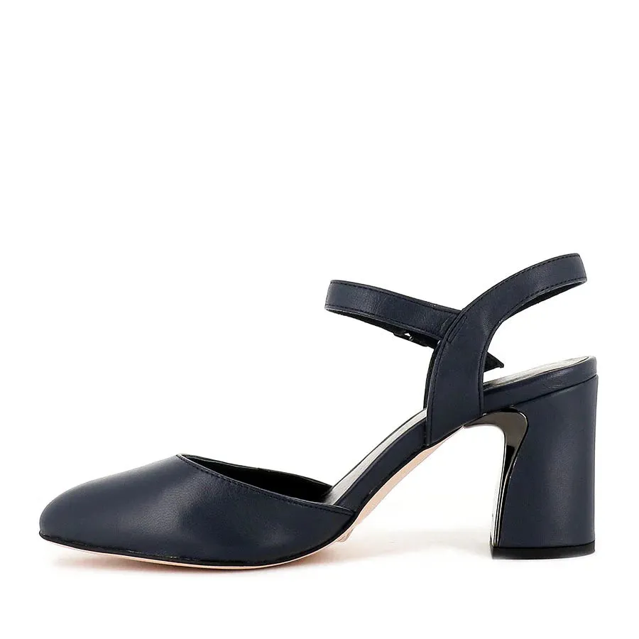 DJANGO & JULIETTE KARENT NAVY Heel Freedom Seaside Stroll