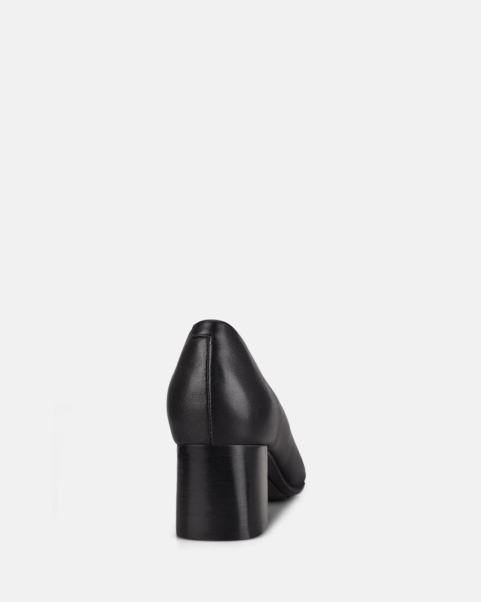HUSH PUPPIES FLIGHT BLACK Reinforced toe