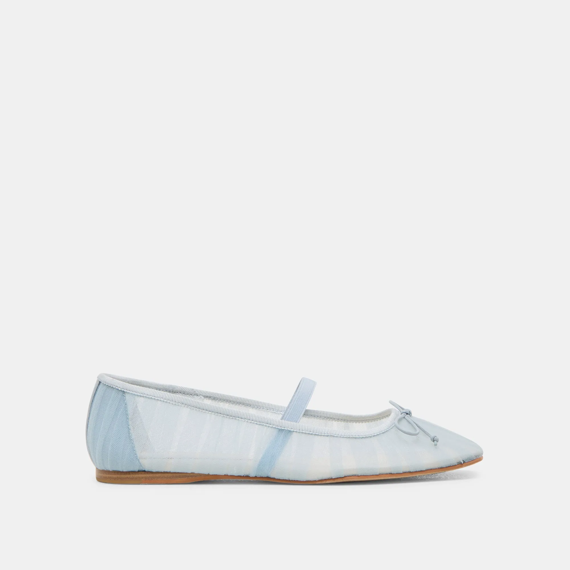After Work Shop Walk RAEVEN BALLET FLATS LIGHT BLUE TULLE