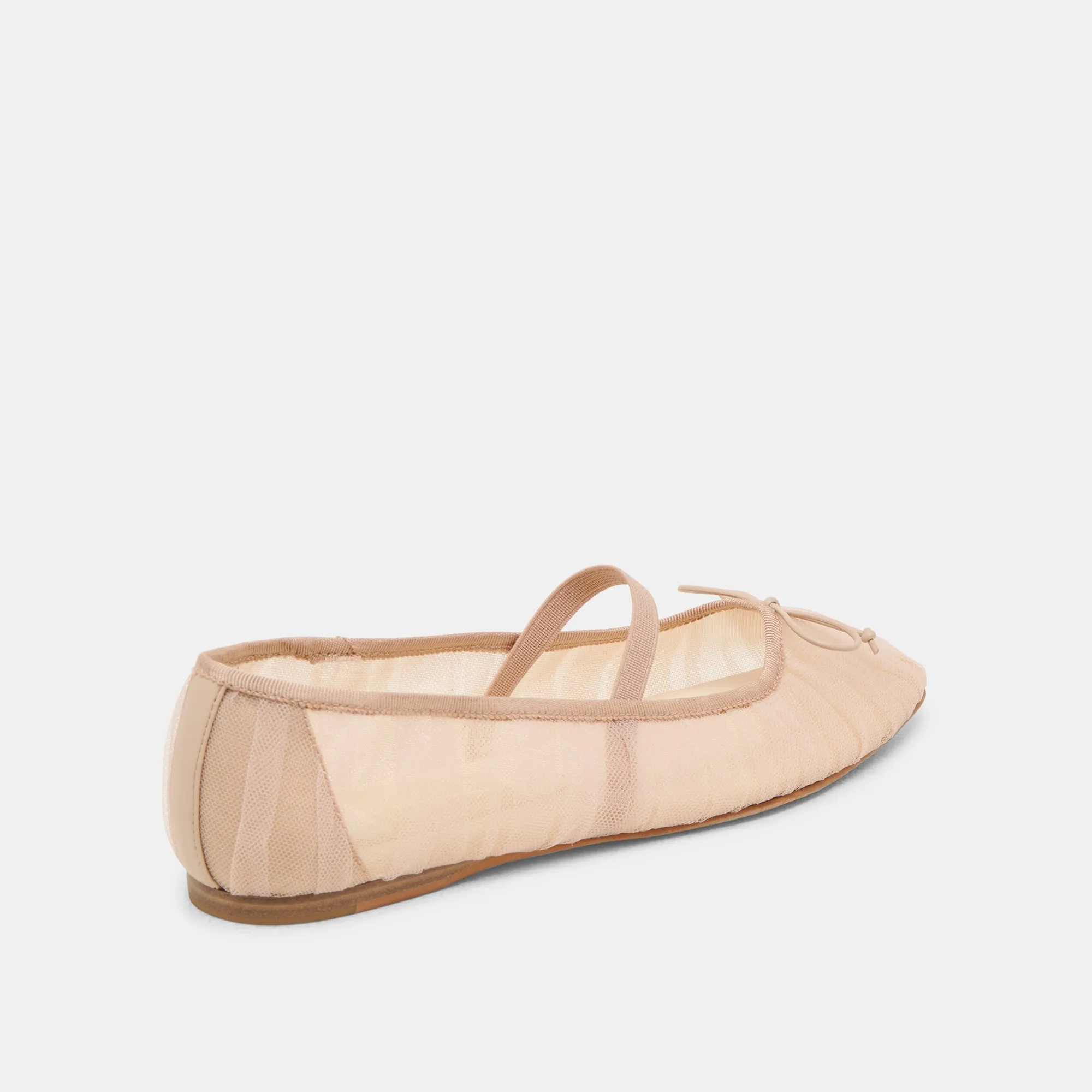 EVA sole RAEVEN BALLET FLATS PRALINE TULLE