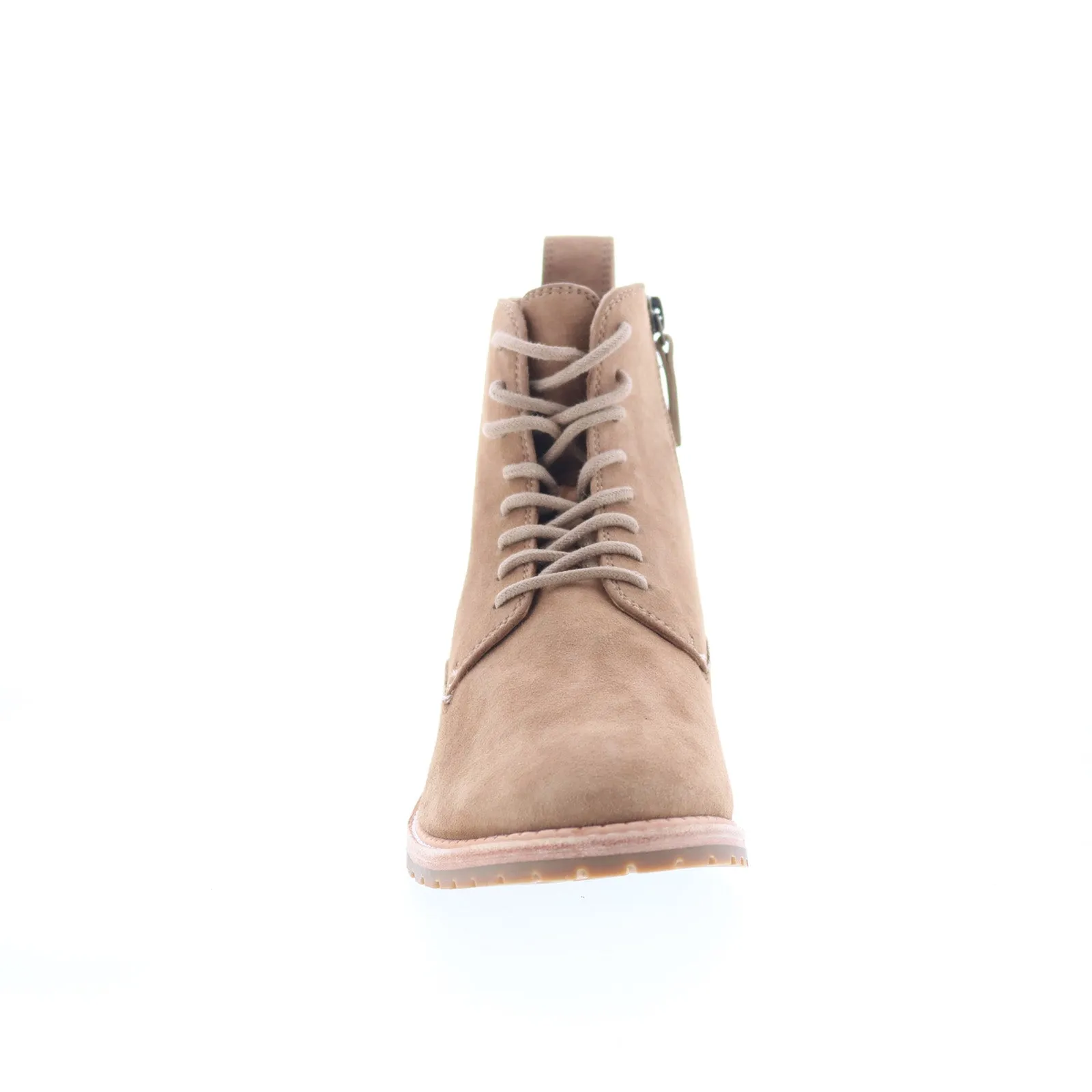 Johnston & Murphy 78-51543 Womens Brown Suede Lace Up Casual Dress Boots Graduate