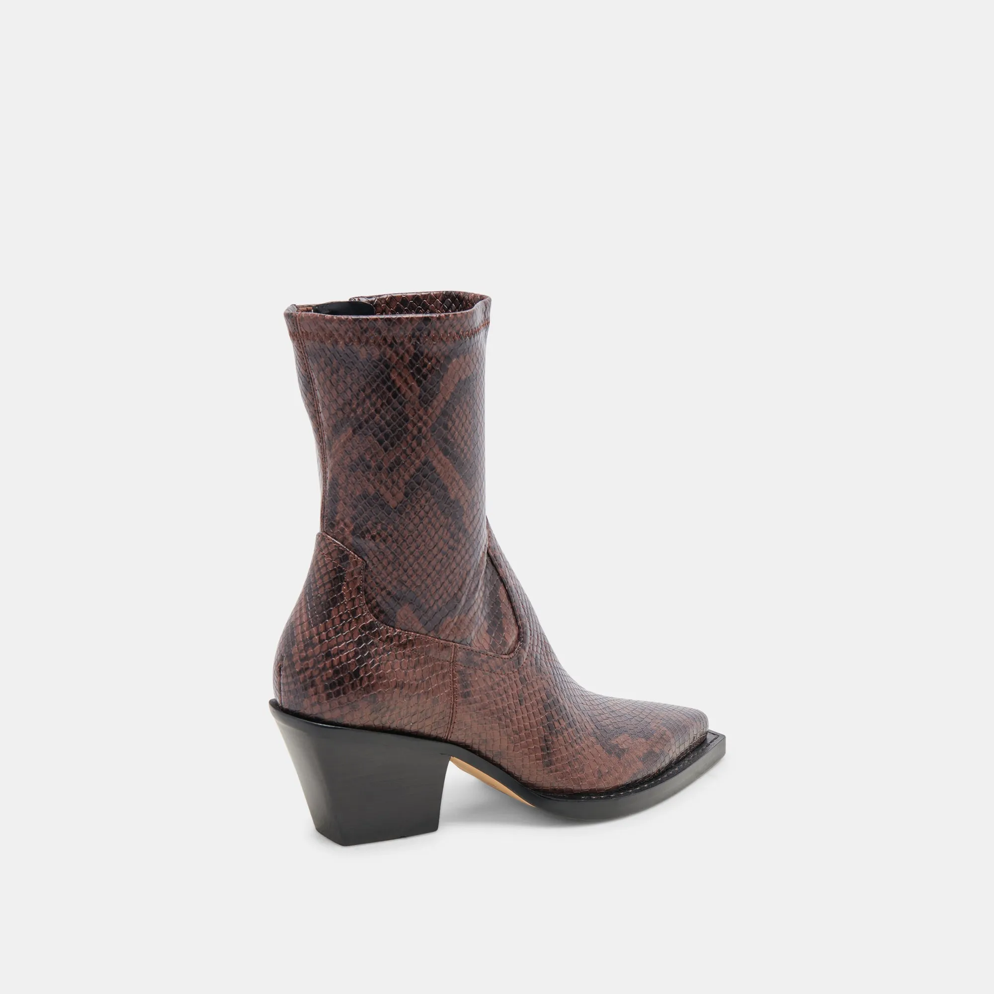RUTGER WIDE CALF BOOTS JAVA EMBOSSED STELLA Insulated Comfort City Street