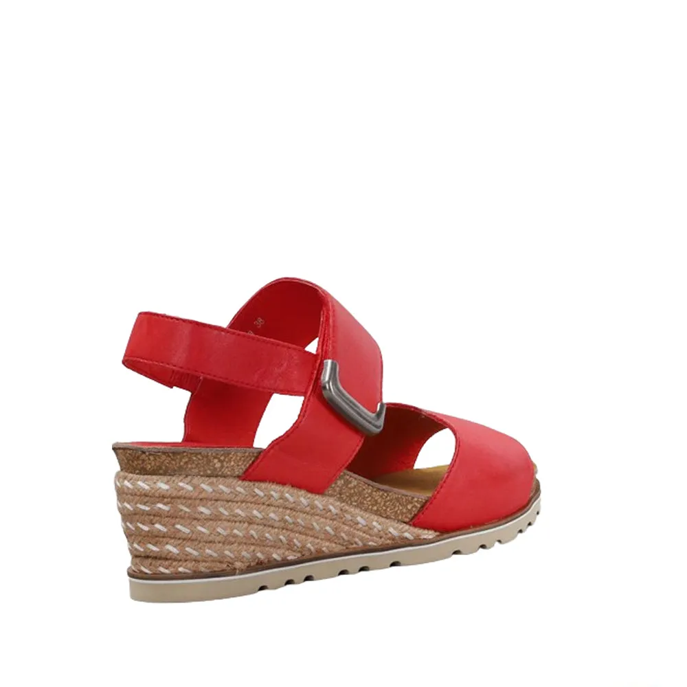 LE SANSA EVITA RED Flat Sole