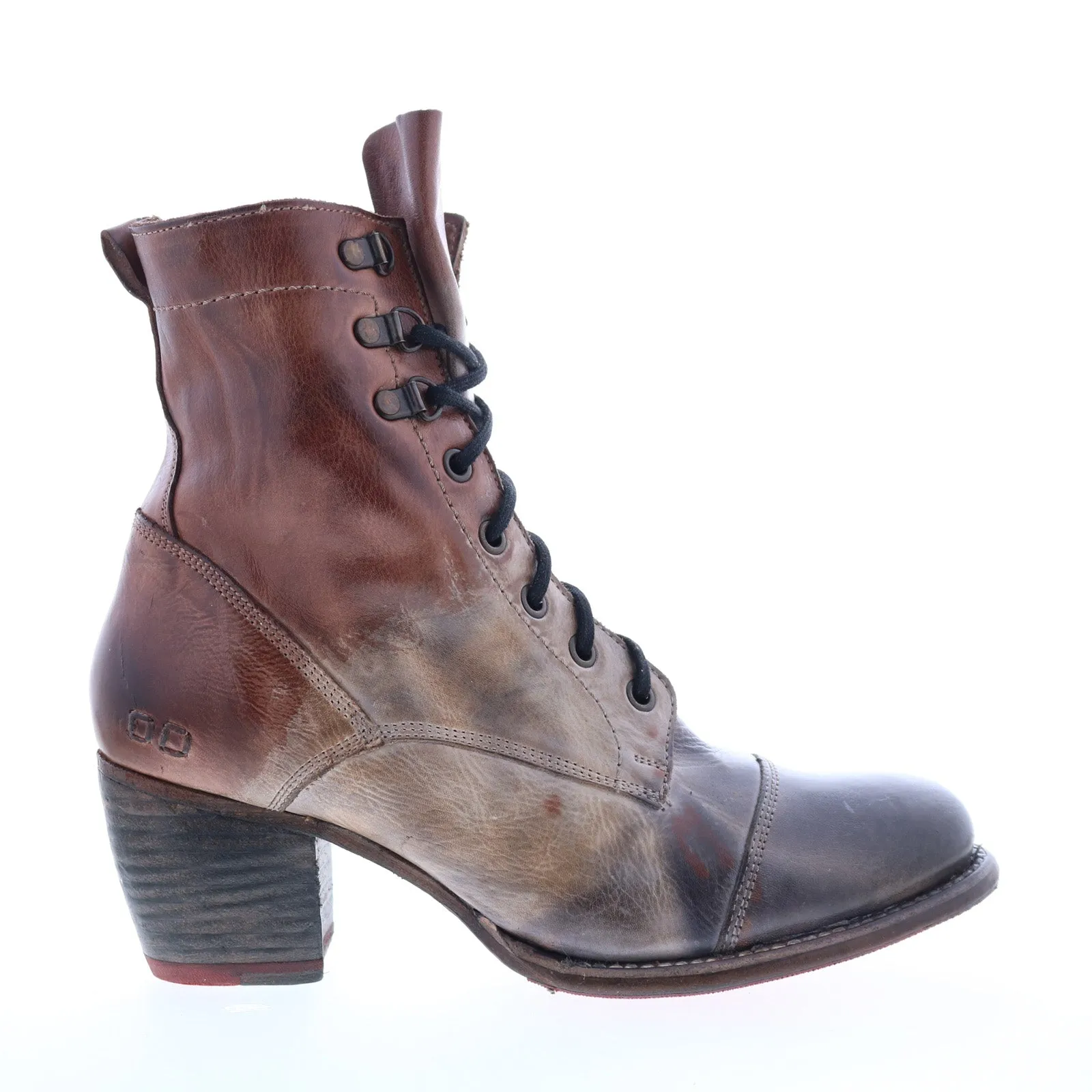 Bed Stu Judgement F385001 Womens Brown Leather Lace Up Casual Dress Boots Good elasticity