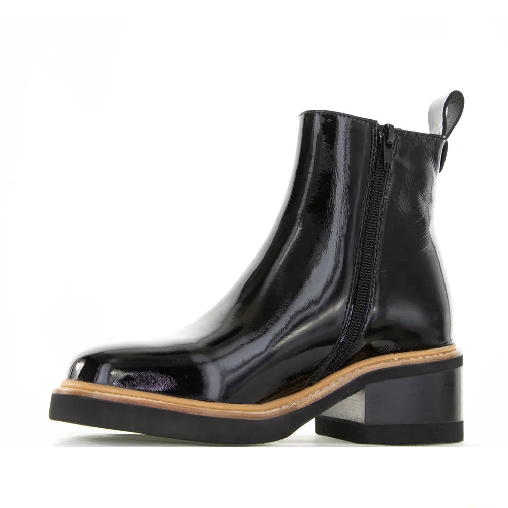 Biker Urban Exploration BRESLEY PATROL BLACK PATENT