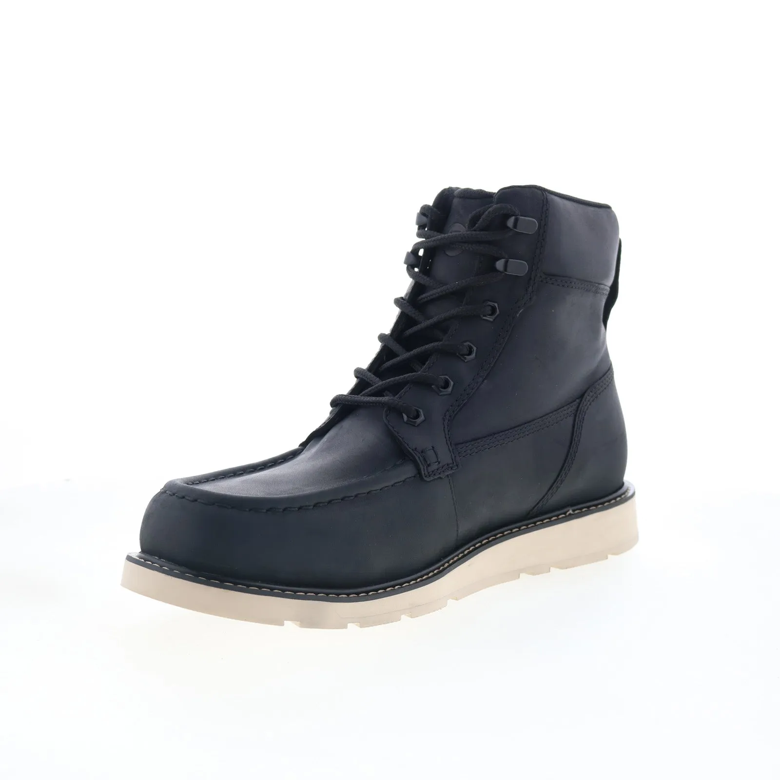 Dunham Brisco Waterproof Lace Up Mens Black Extra Wide Casual Dress Boots Mountain use Neutral Tone