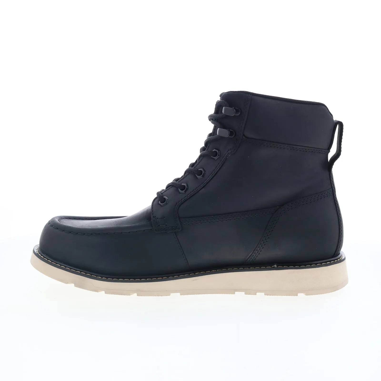 Dunham Brisco Waterproof Lace Up Mens Black Extra Wide Casual Dress Boots Day Hike Desert Expedition