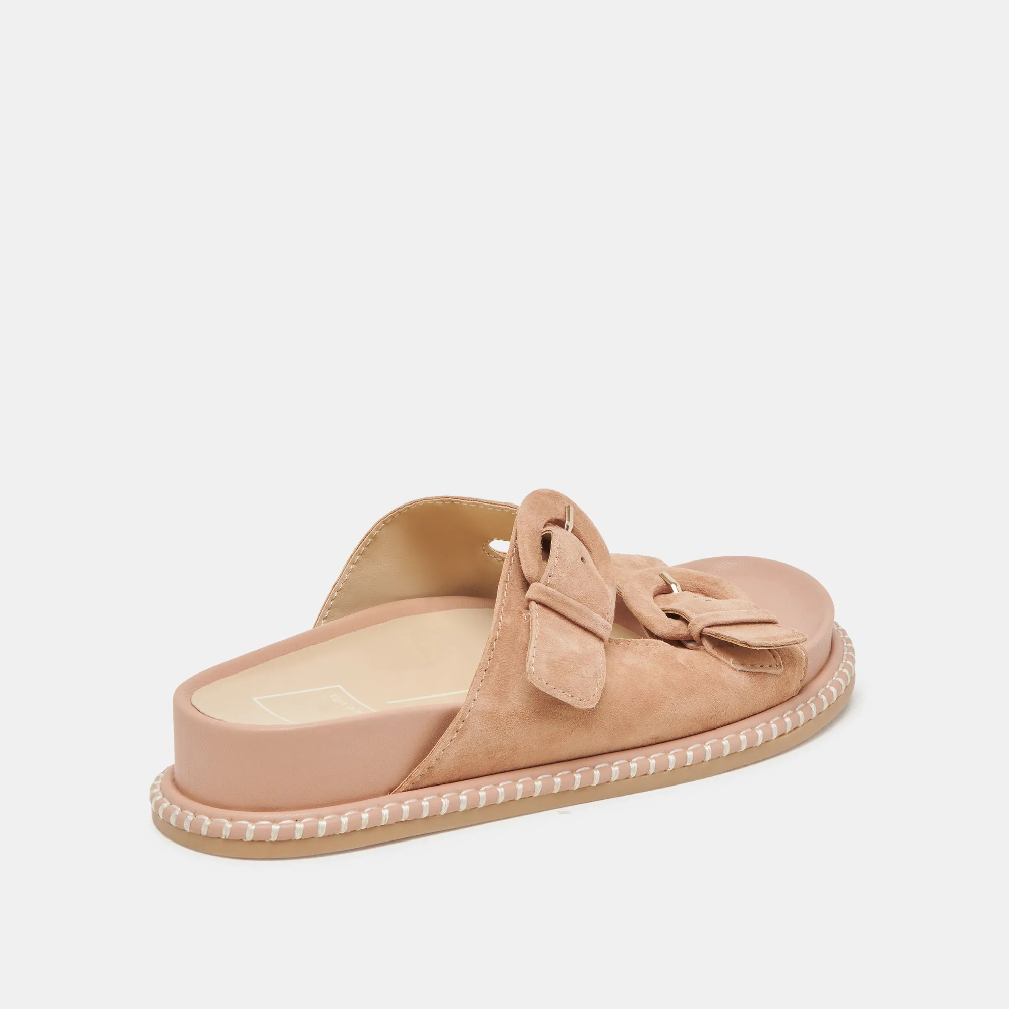 SHAUNY SANDALS TOFFEE SUEDE Easy Step