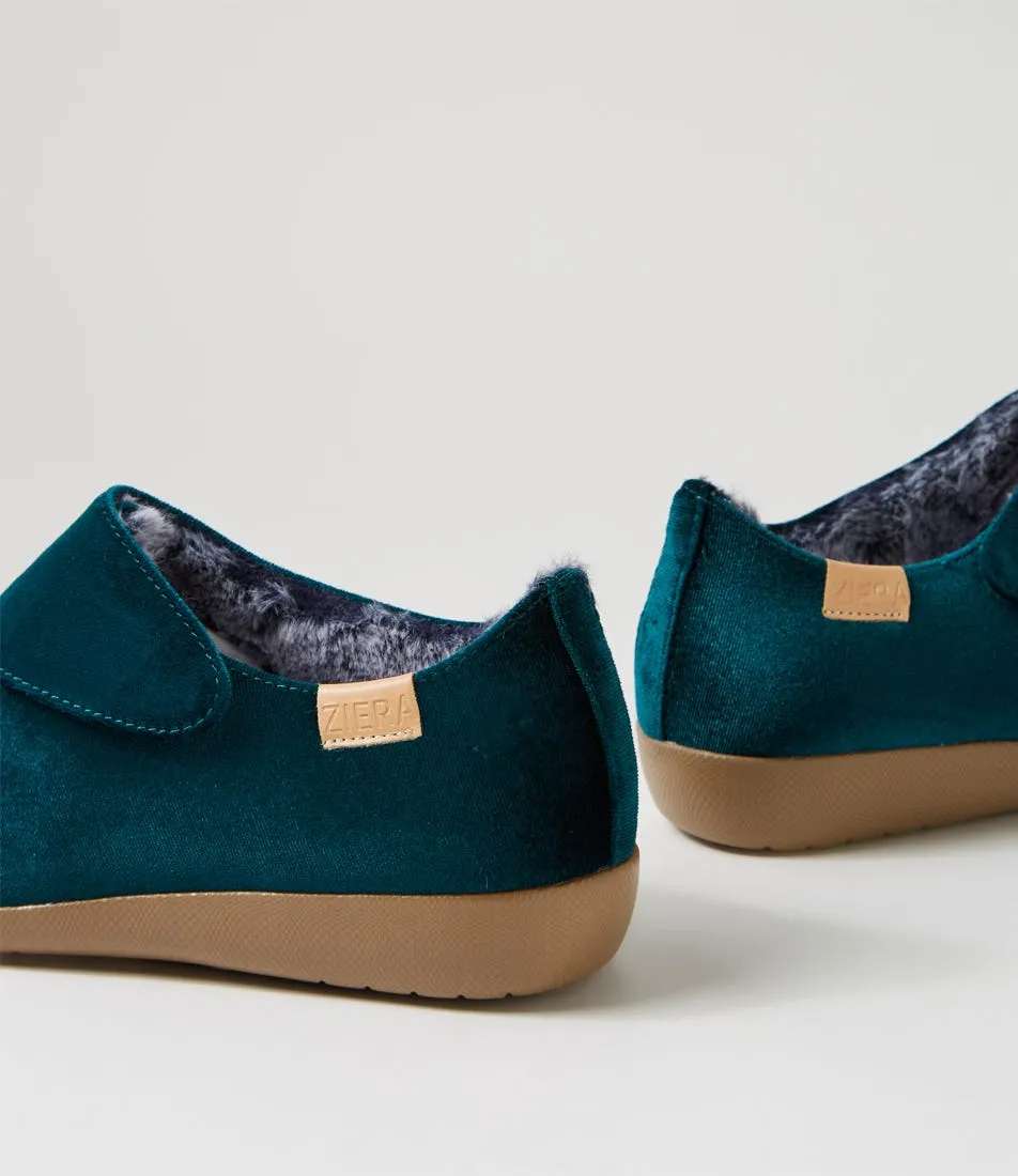 Comfy Comfort High Grip ZIERA FLISS EMERALD VELVET