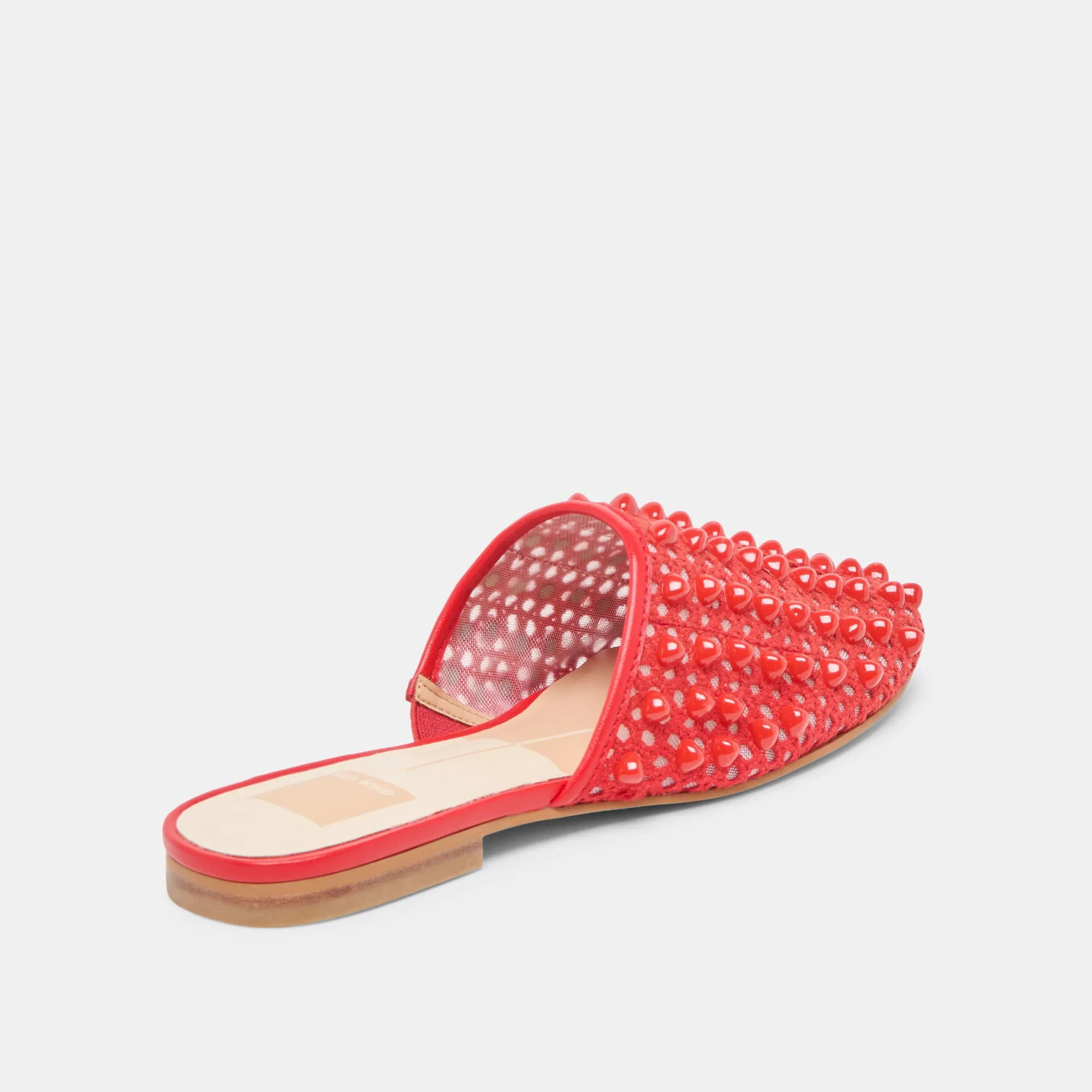 Stable base ROVA BEAD FLATS CHILI BEADED MESH