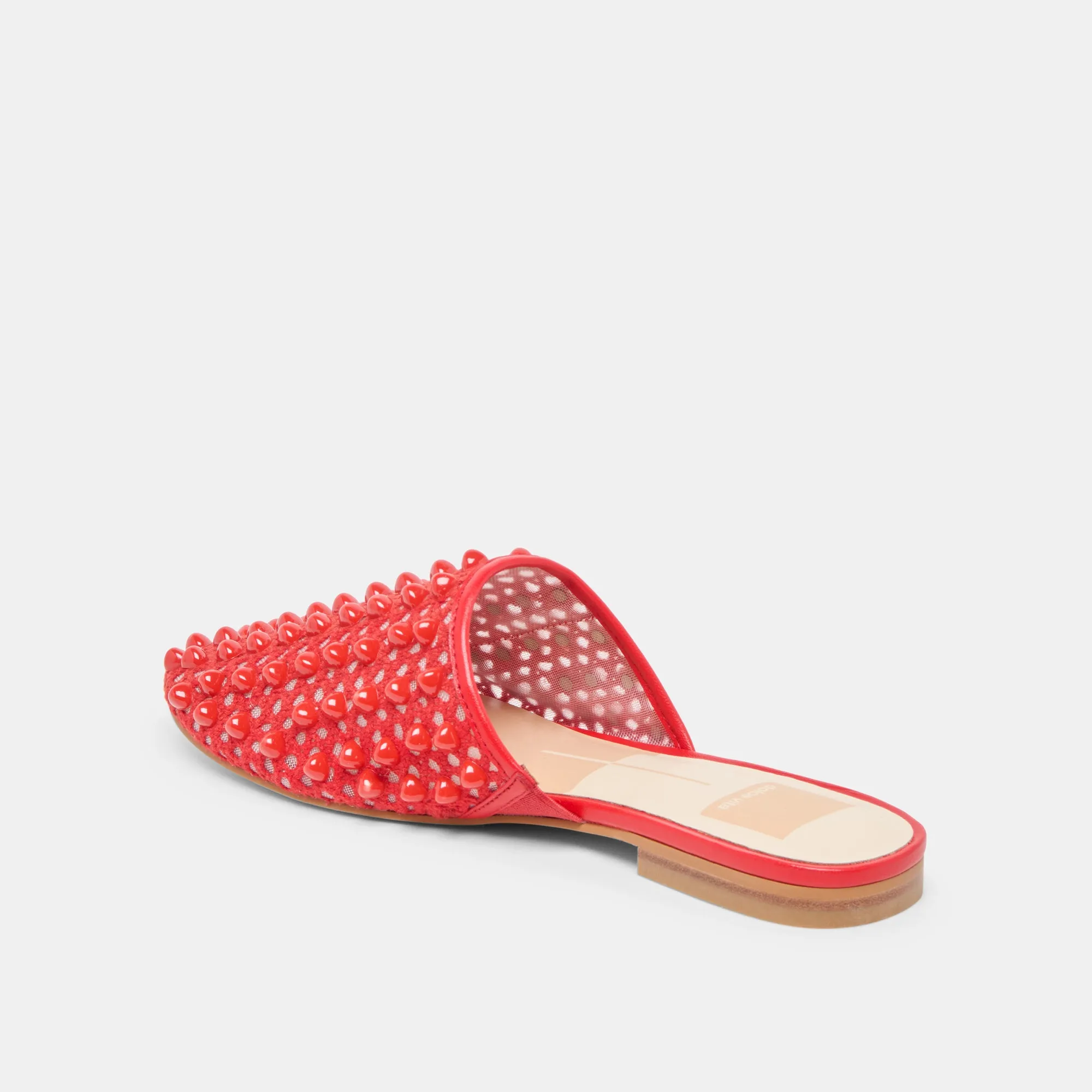 ROVA BEAD FLATS CHILI BEADED MESH Strap Easy Sun Rise